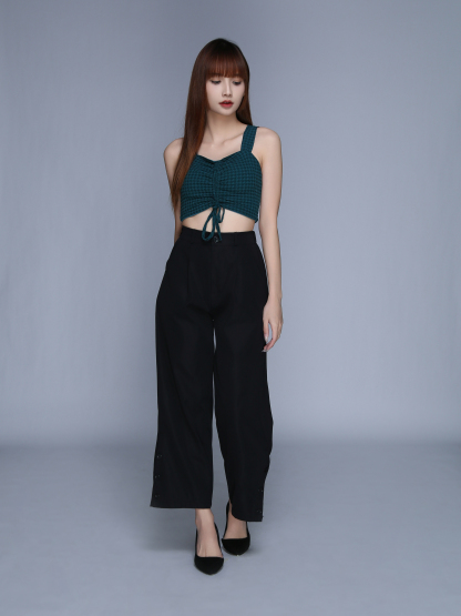 Bottom Button Long Pants 25604
