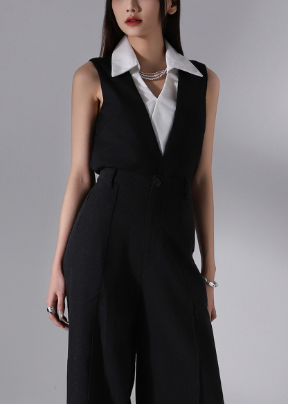 Fake Two Piece Formal Top AC920