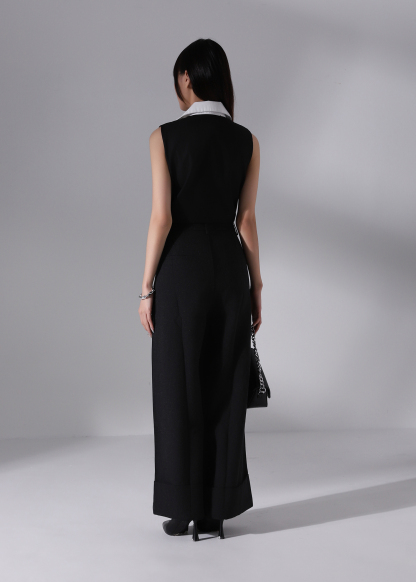 Fake Two Piece Formal Top AC920