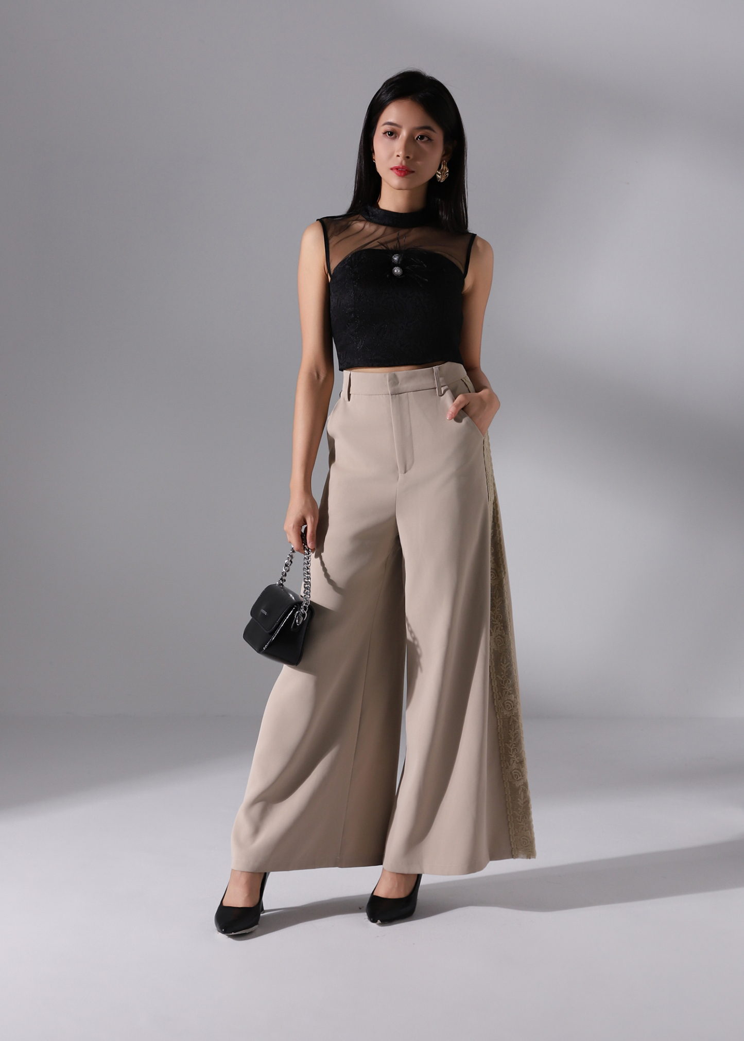 Elegant Wear Net Top DJ099