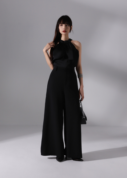 Lace Wide Leg Long Pants DJ096