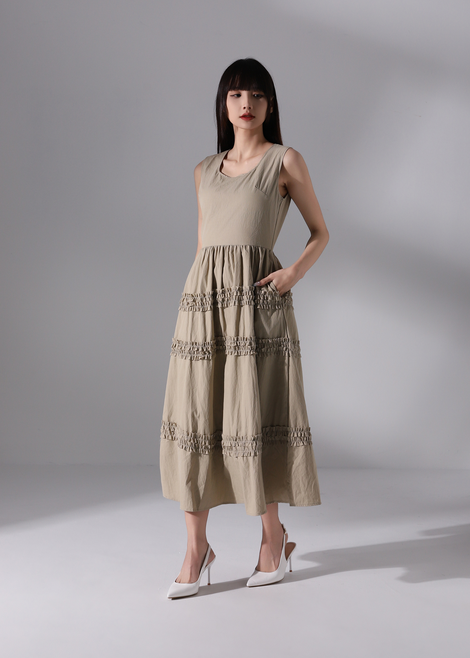 Vacation Style Cake Dress DJ100