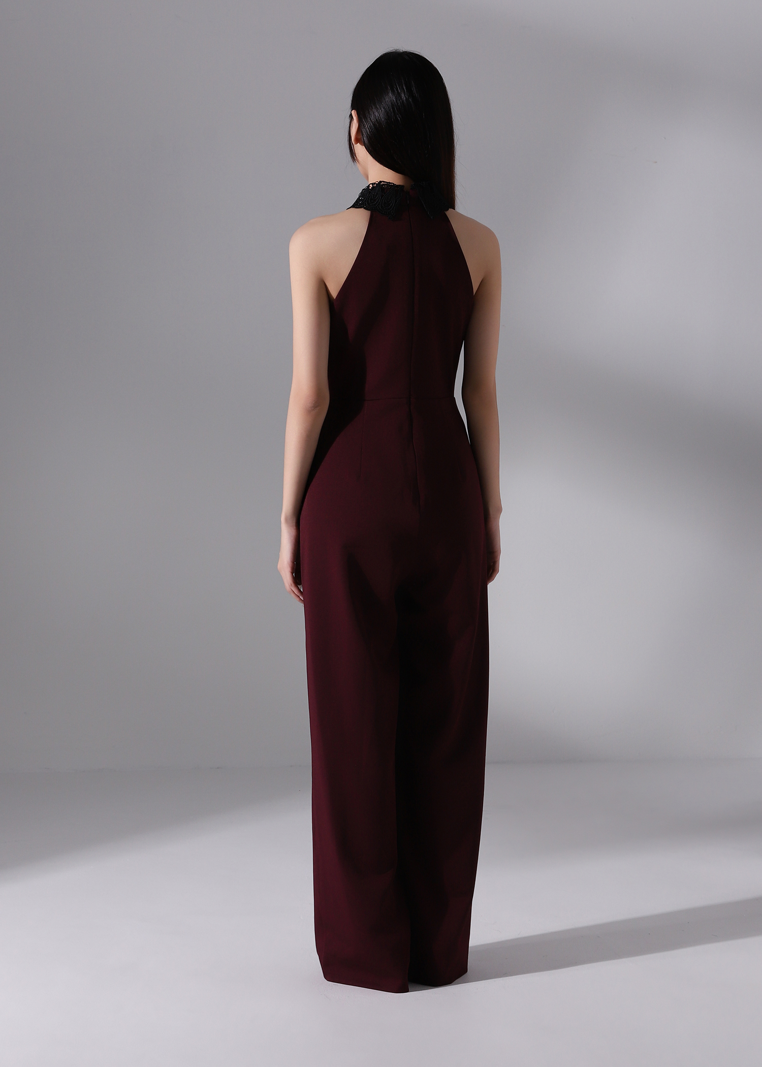 Elegant Halter Lace Jumpsuit AC234