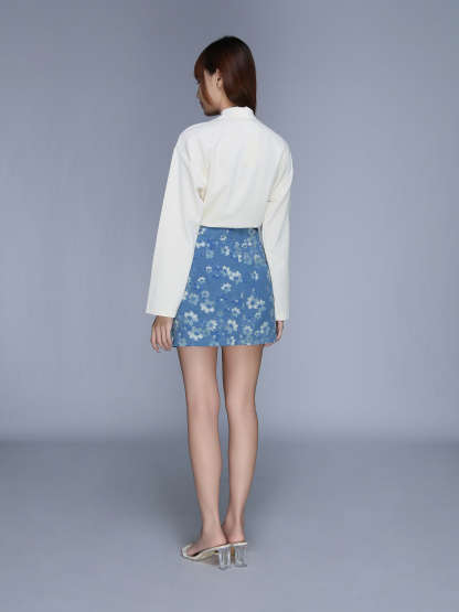 Front Button Long Sleeve Outerwear 25520