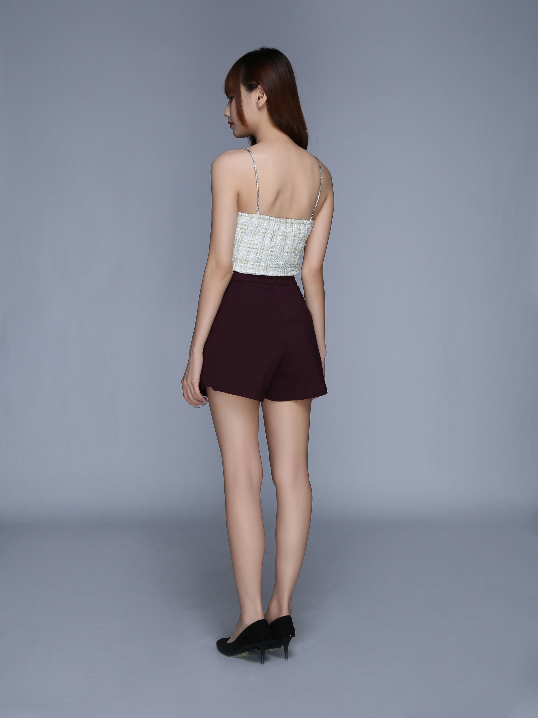 Chanel Style Chain Strap Top 25567