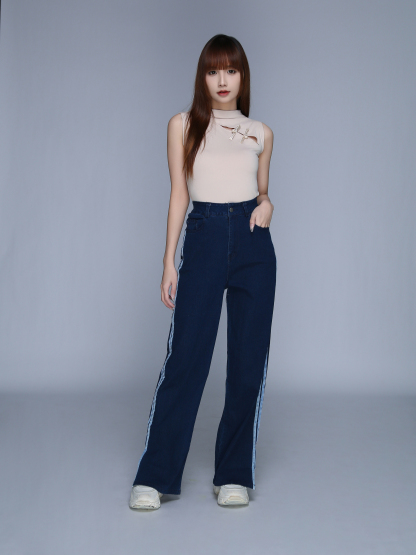 Denim Long Pants 25603