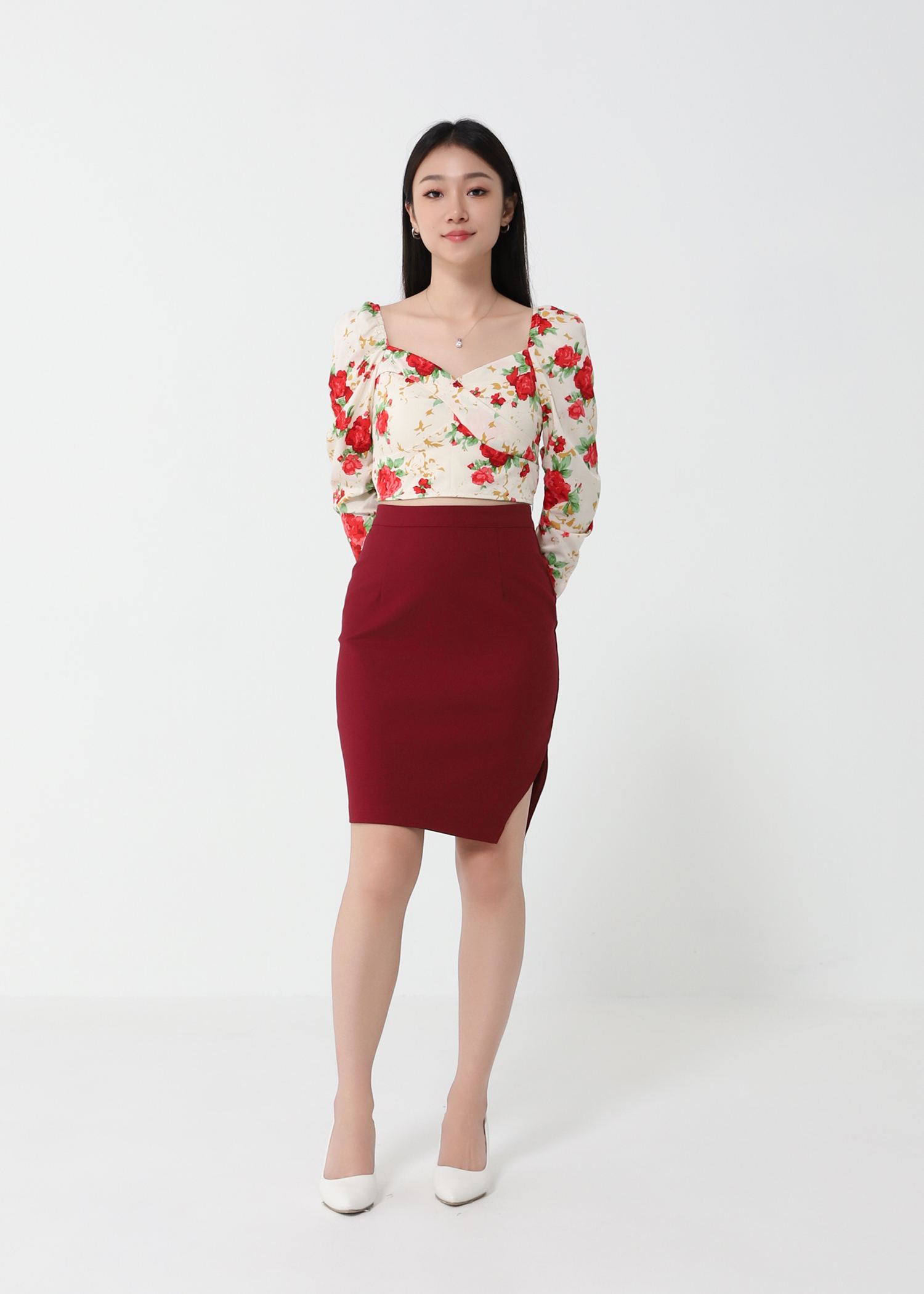 Floral Two Tone Set 25801