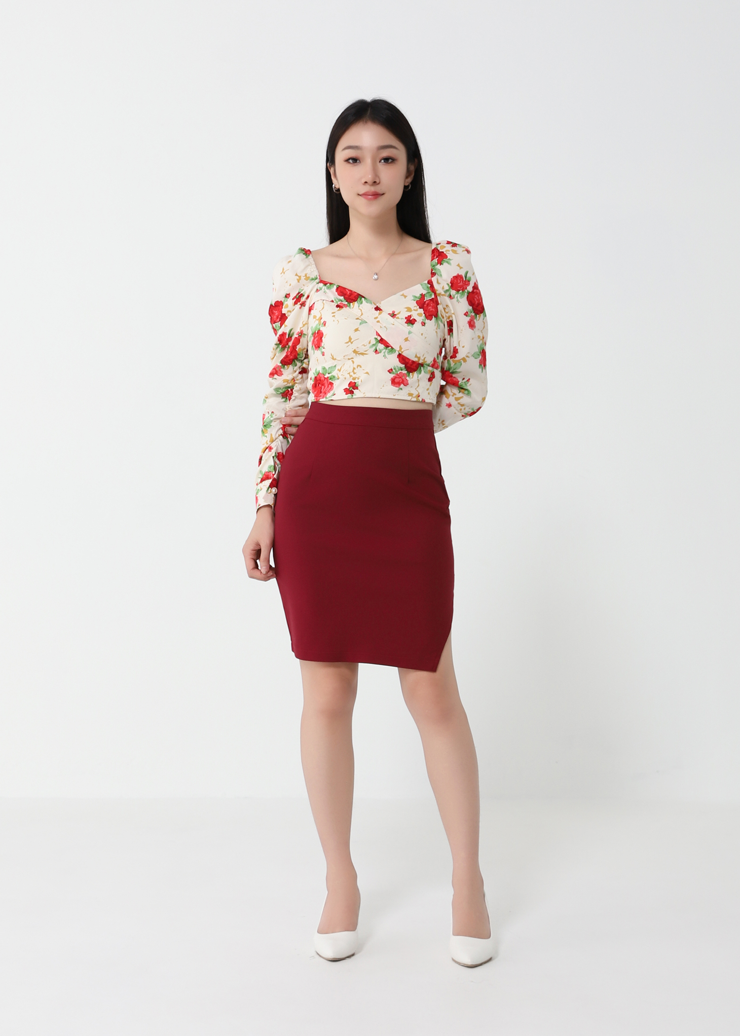 Floral Two Tone Set 25801