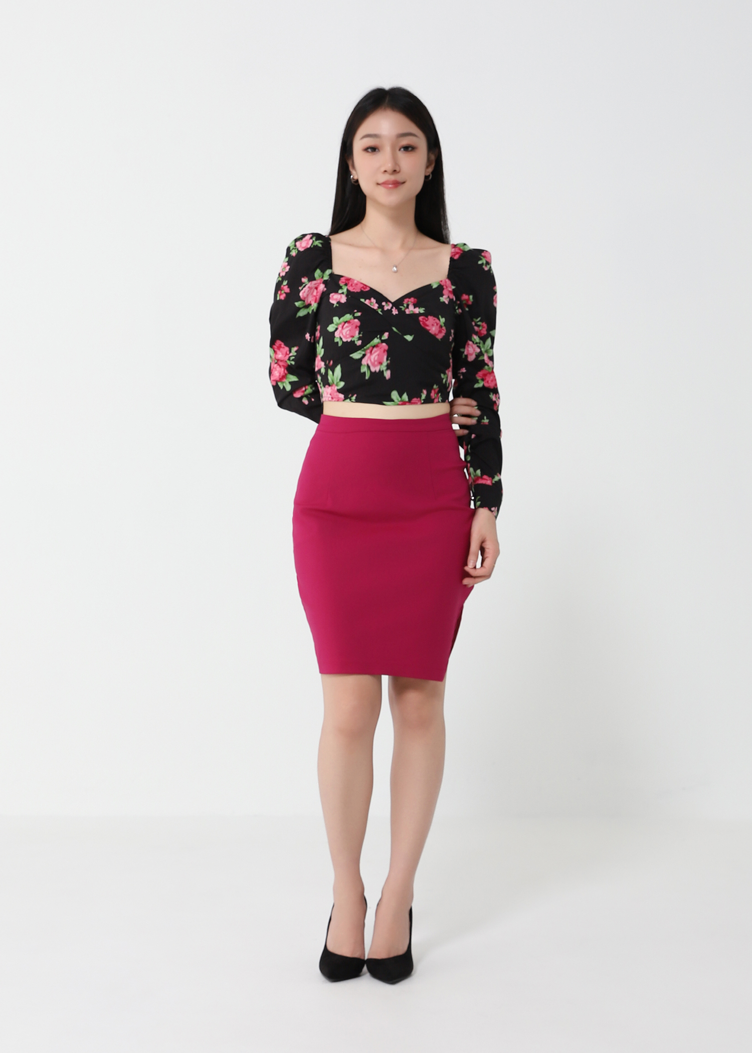 Floral Two Tone Set 25801