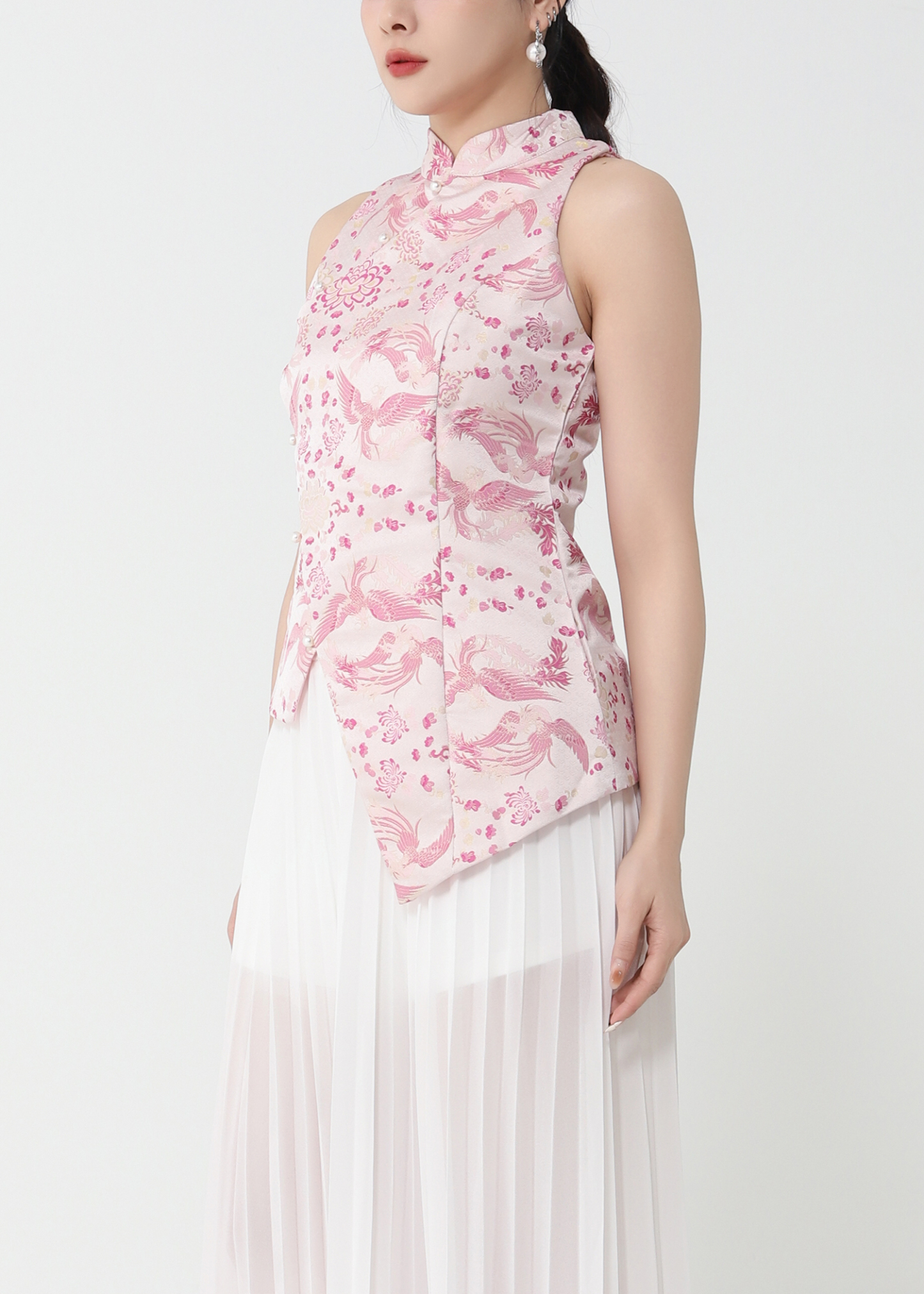 New Year Wear Sleeveless Top DJ115