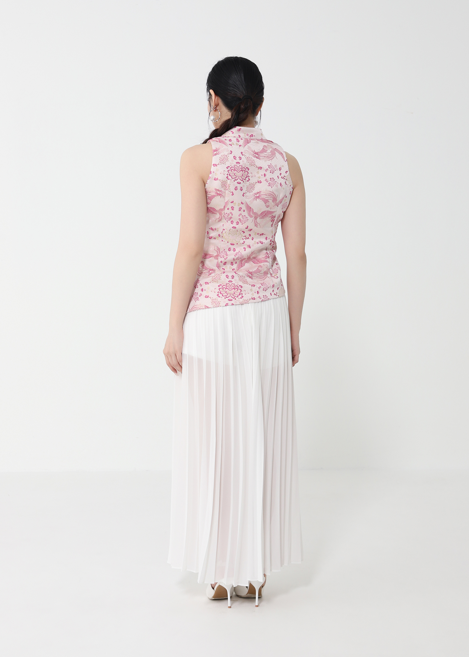 New Year Wear Sleeveless Top DJ115