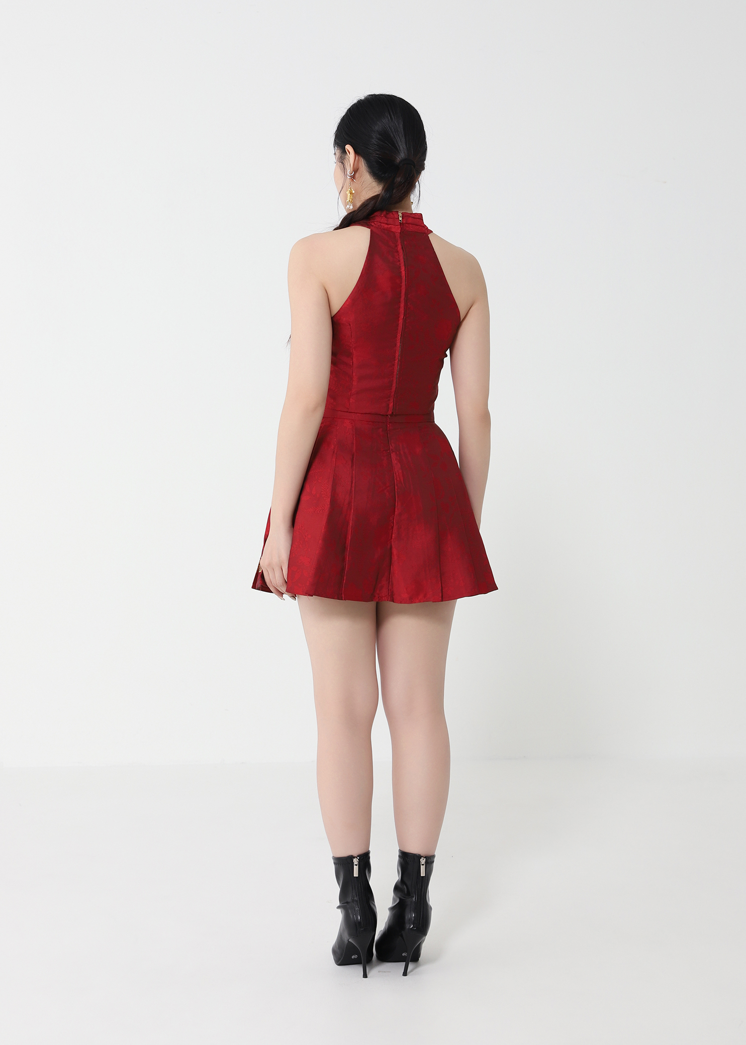 Halter Chinese Style Wear Set DJ117