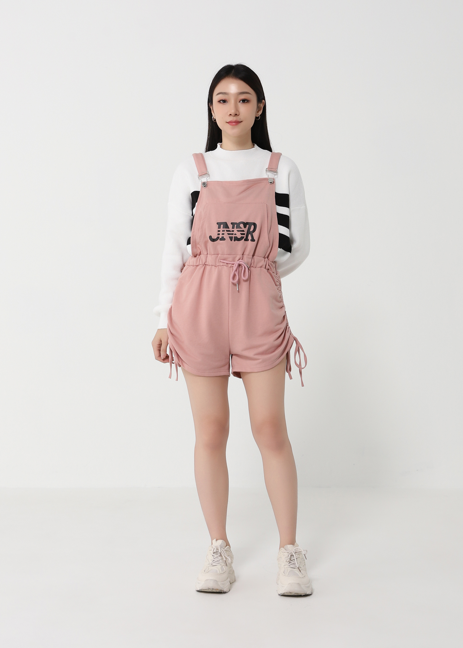 Waist With Side Drawstring Suspender 23219