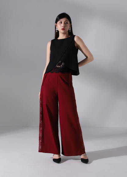 New Year Wear Lace Long Pants AC639
