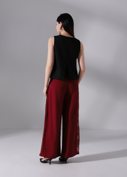 New Year Wear Lace Long Pants AC639