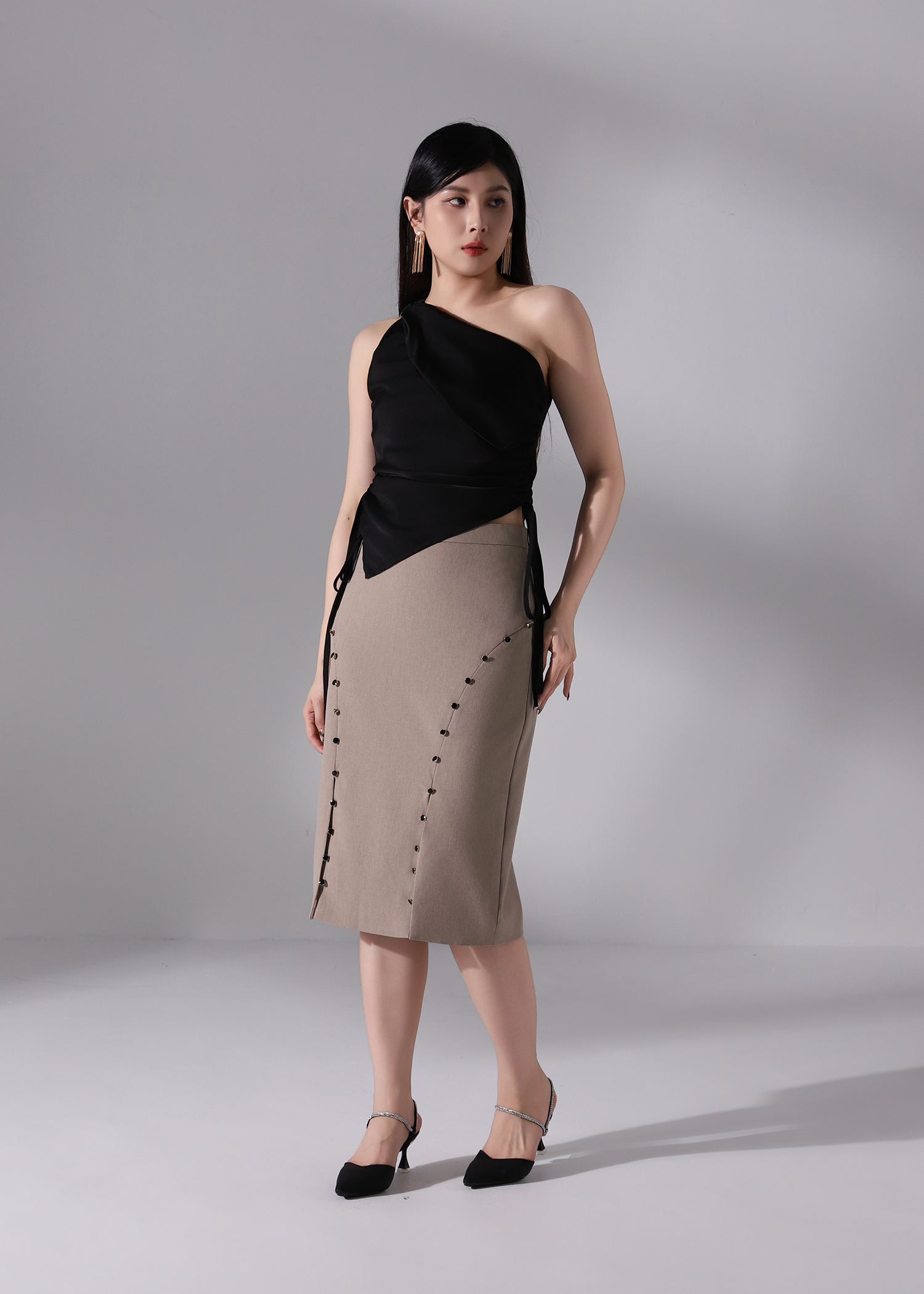 Formal With Split Skirt AC649