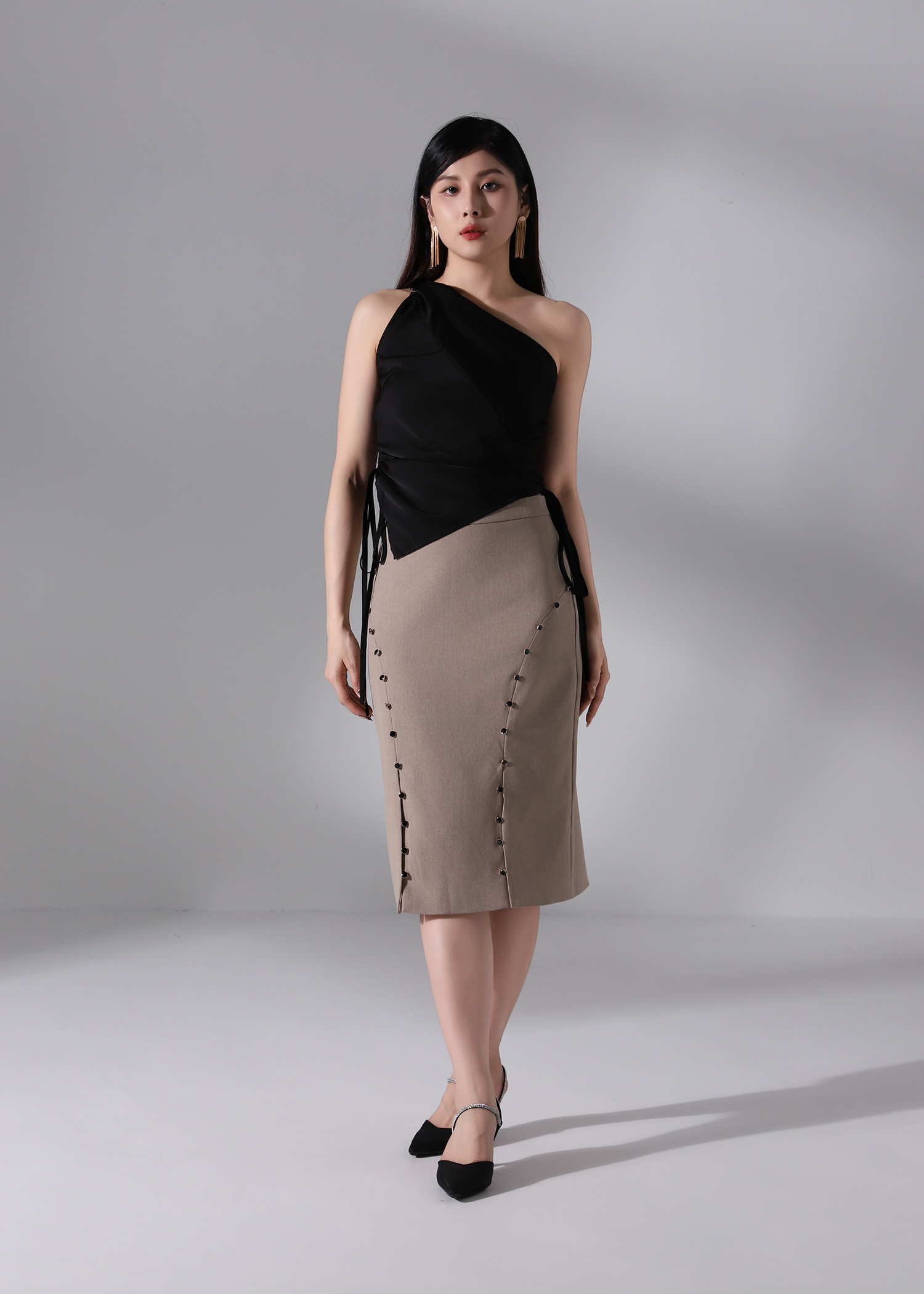 Formal With Split Skirt AC649