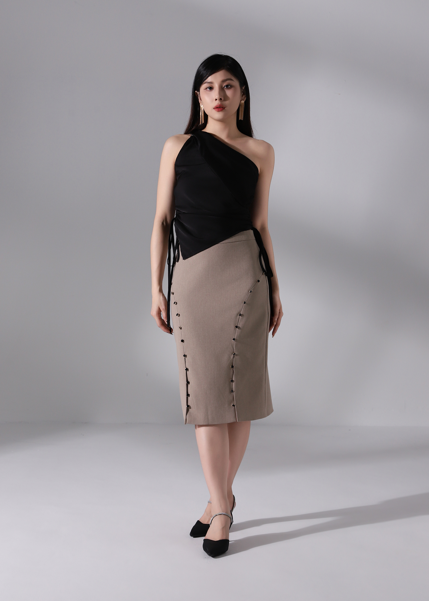 Formal With Split Skirt AC649
