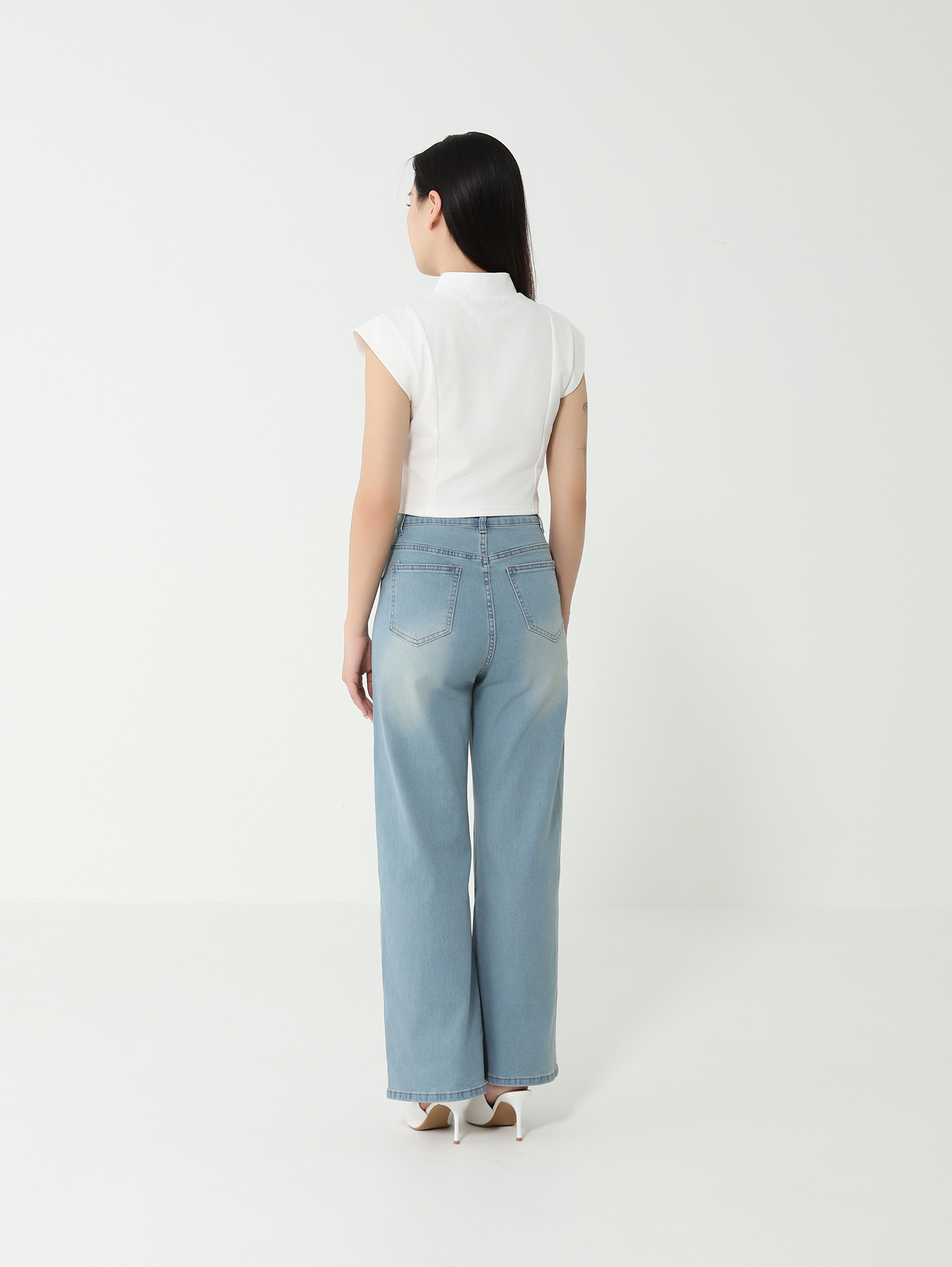 Cap Sleeve New Year Wear Top DJ097