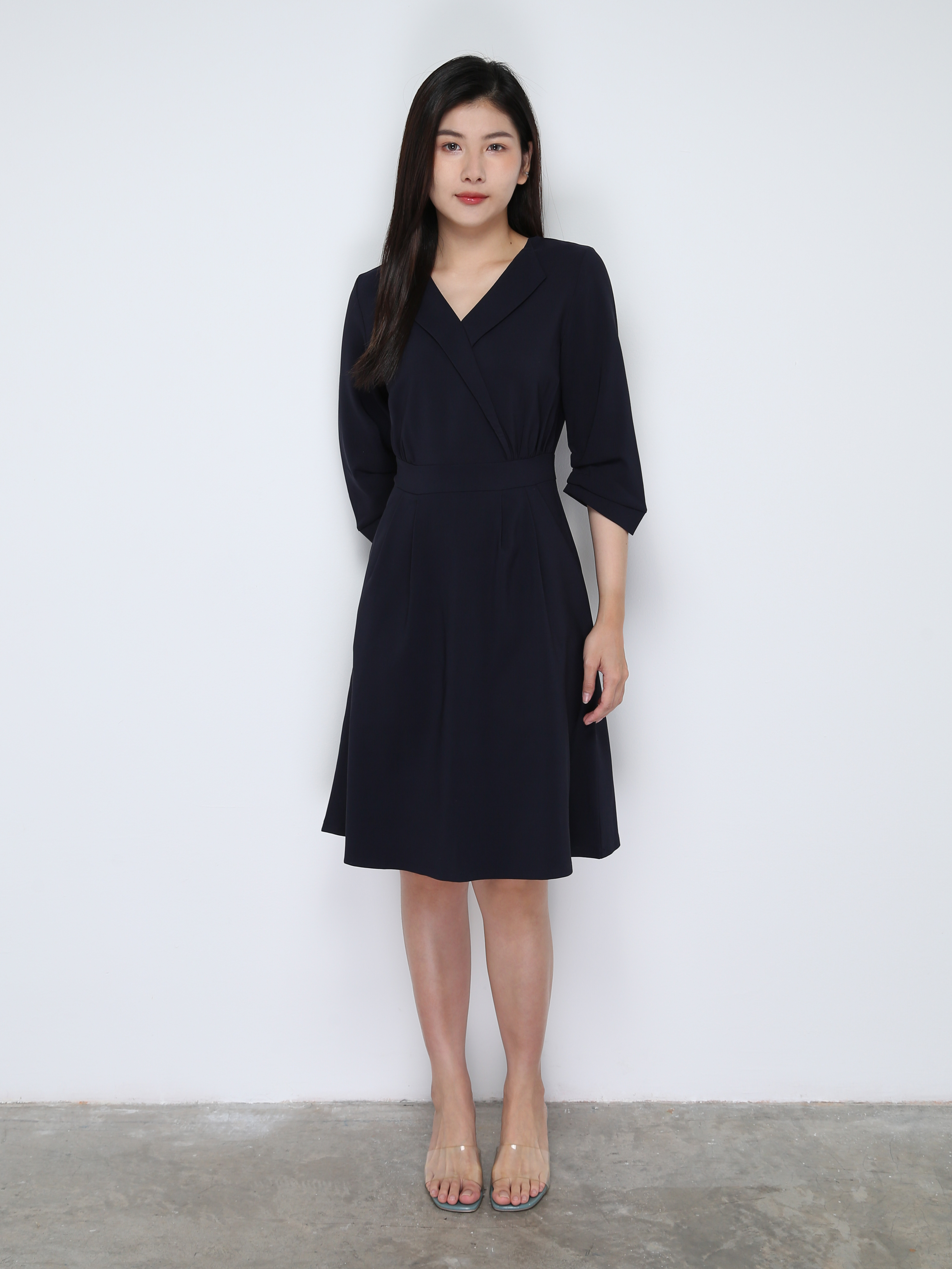 Formal Wrap Dress 28113