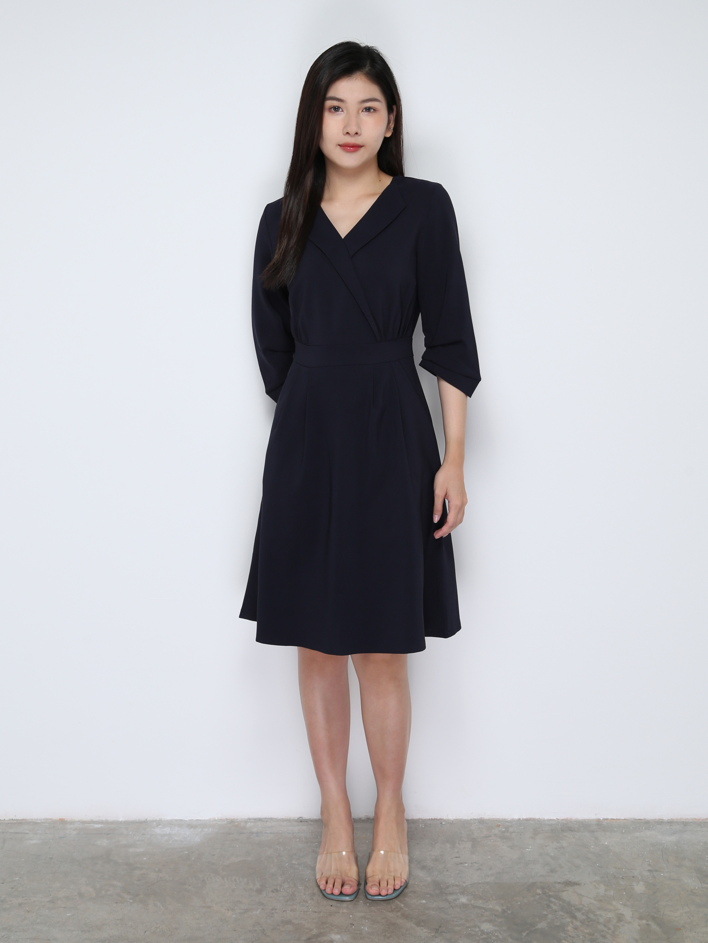 Formal Wrap Dress 28113