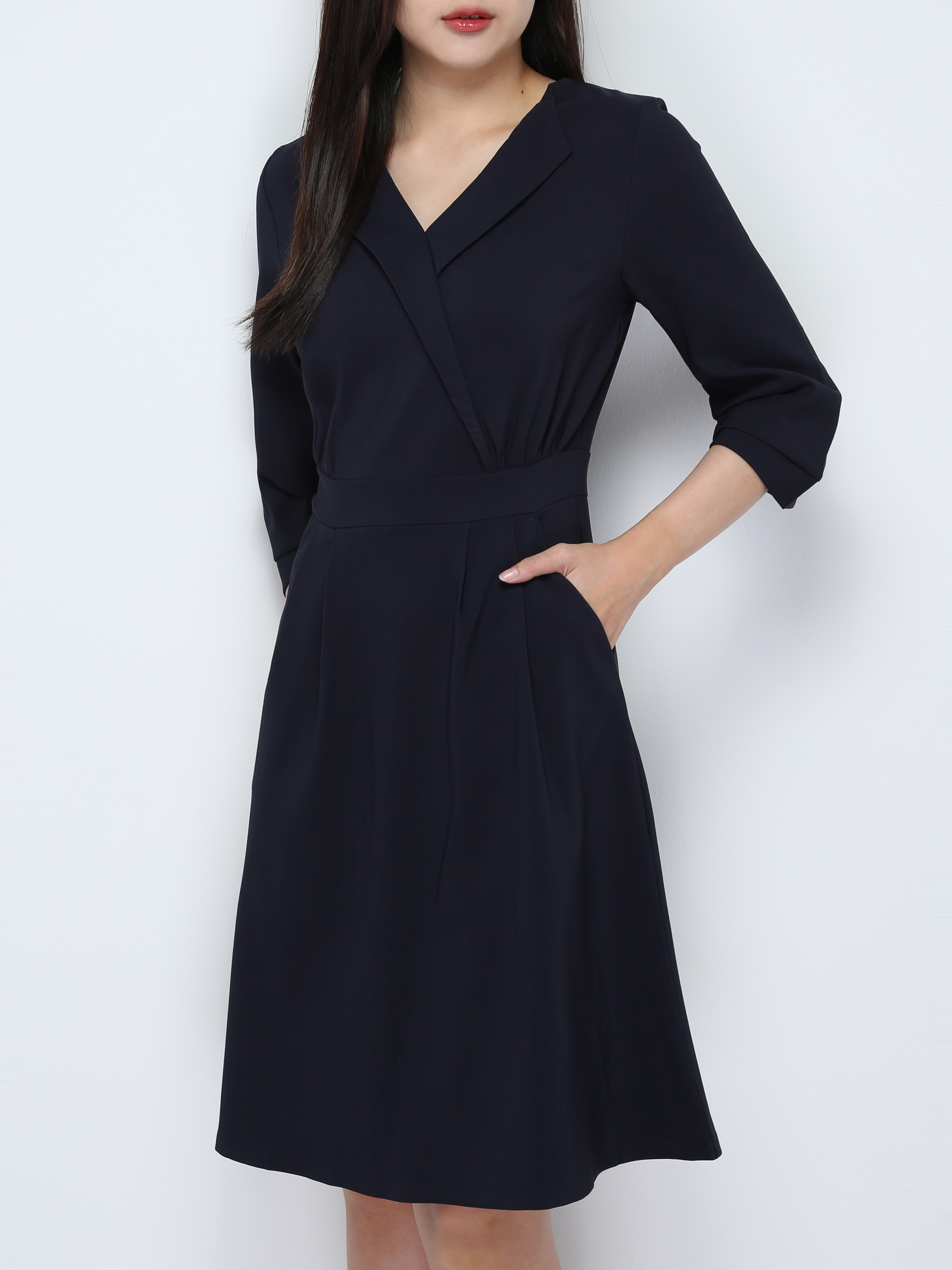 Formal Wrap Dress 28113