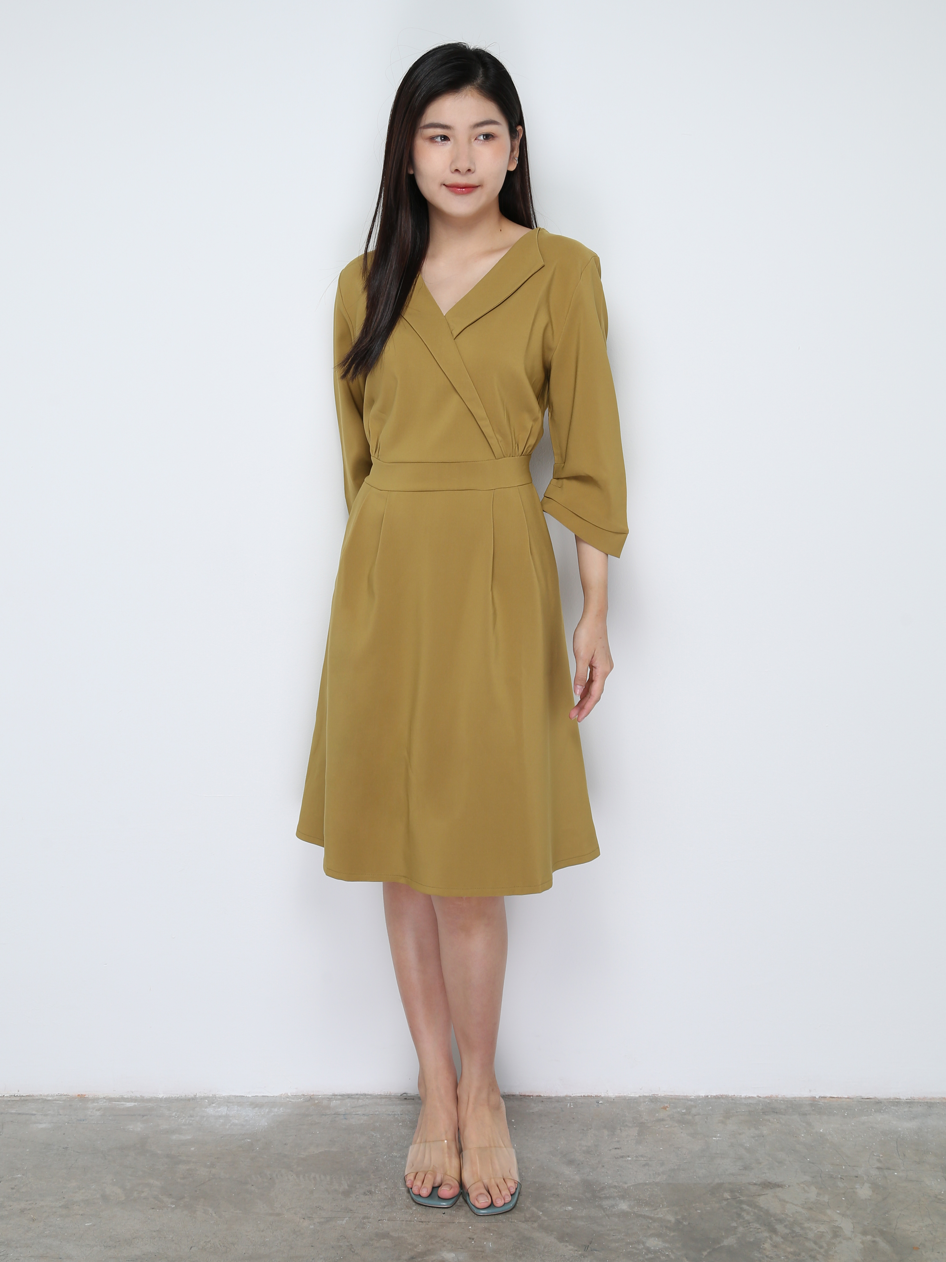 Formal Wrap Dress 28113