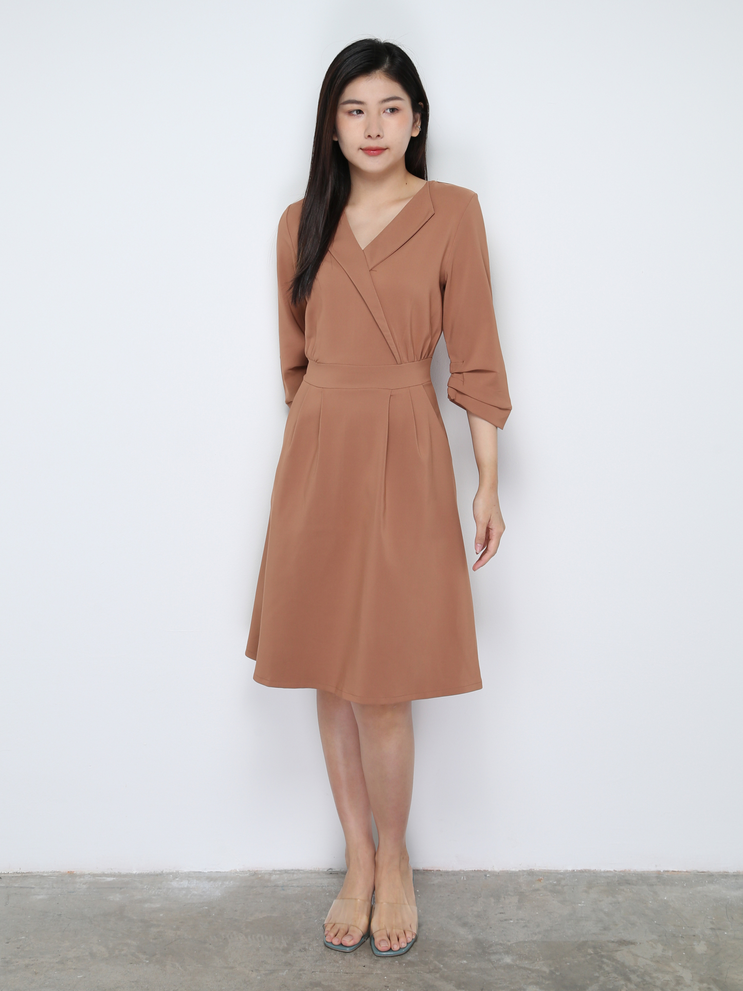 Formal Wrap Dress 28113