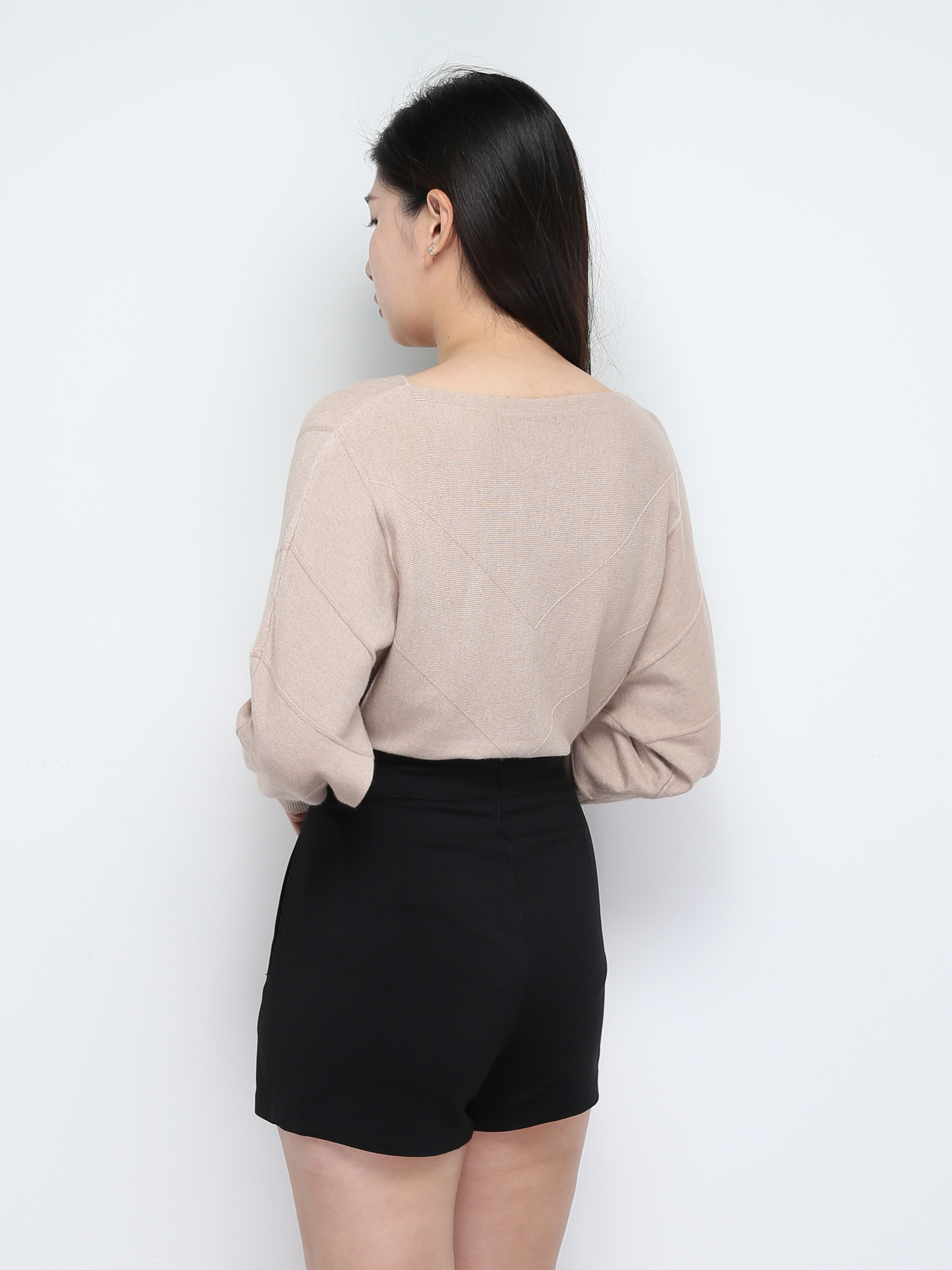 High Waist Irregular Long Skirt Pants 28341