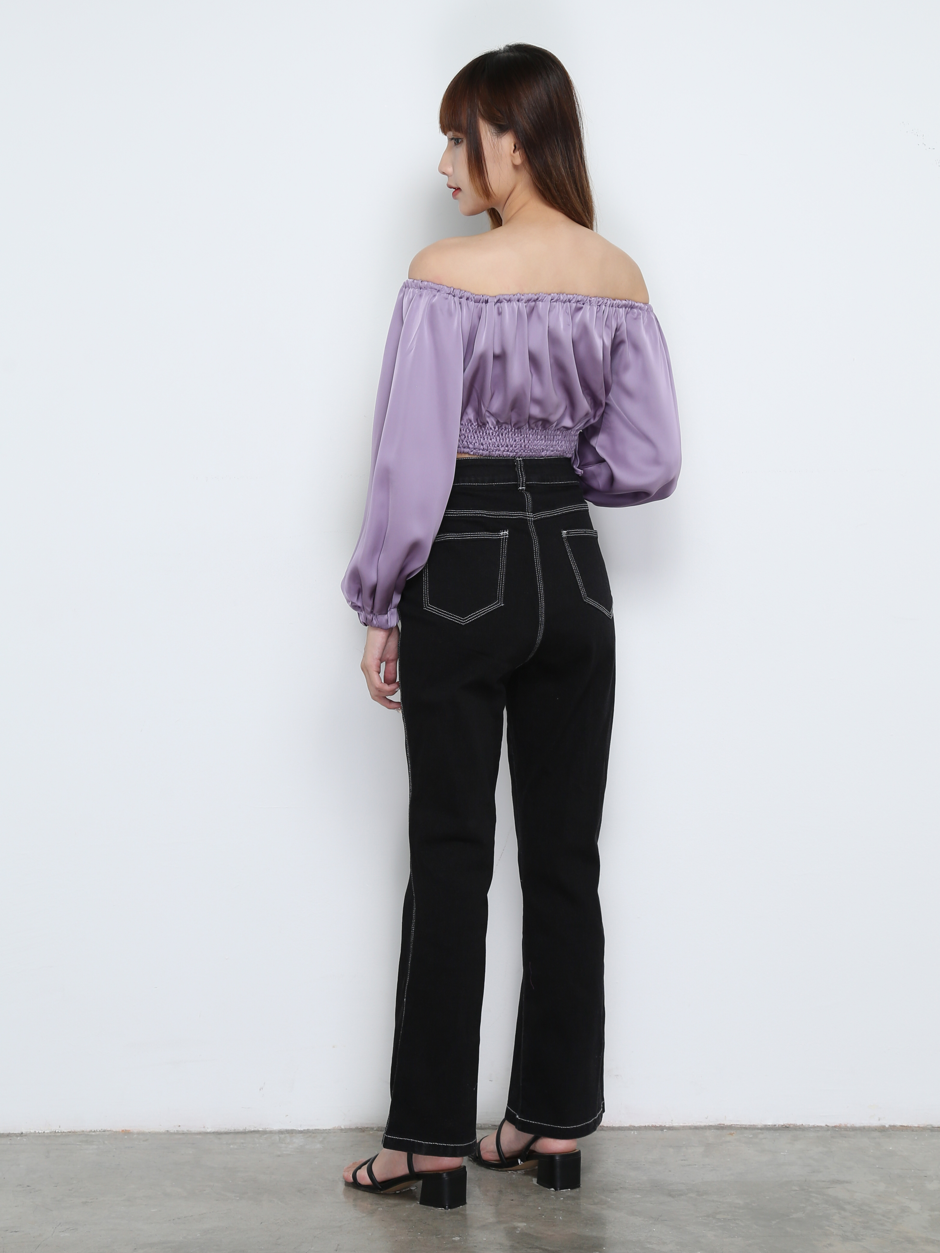 Denim Long Pants 28741