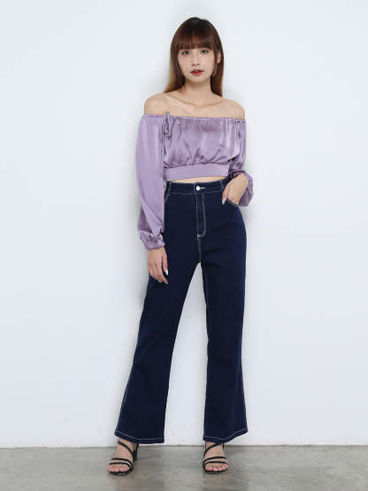Denim Long Pants 28741
