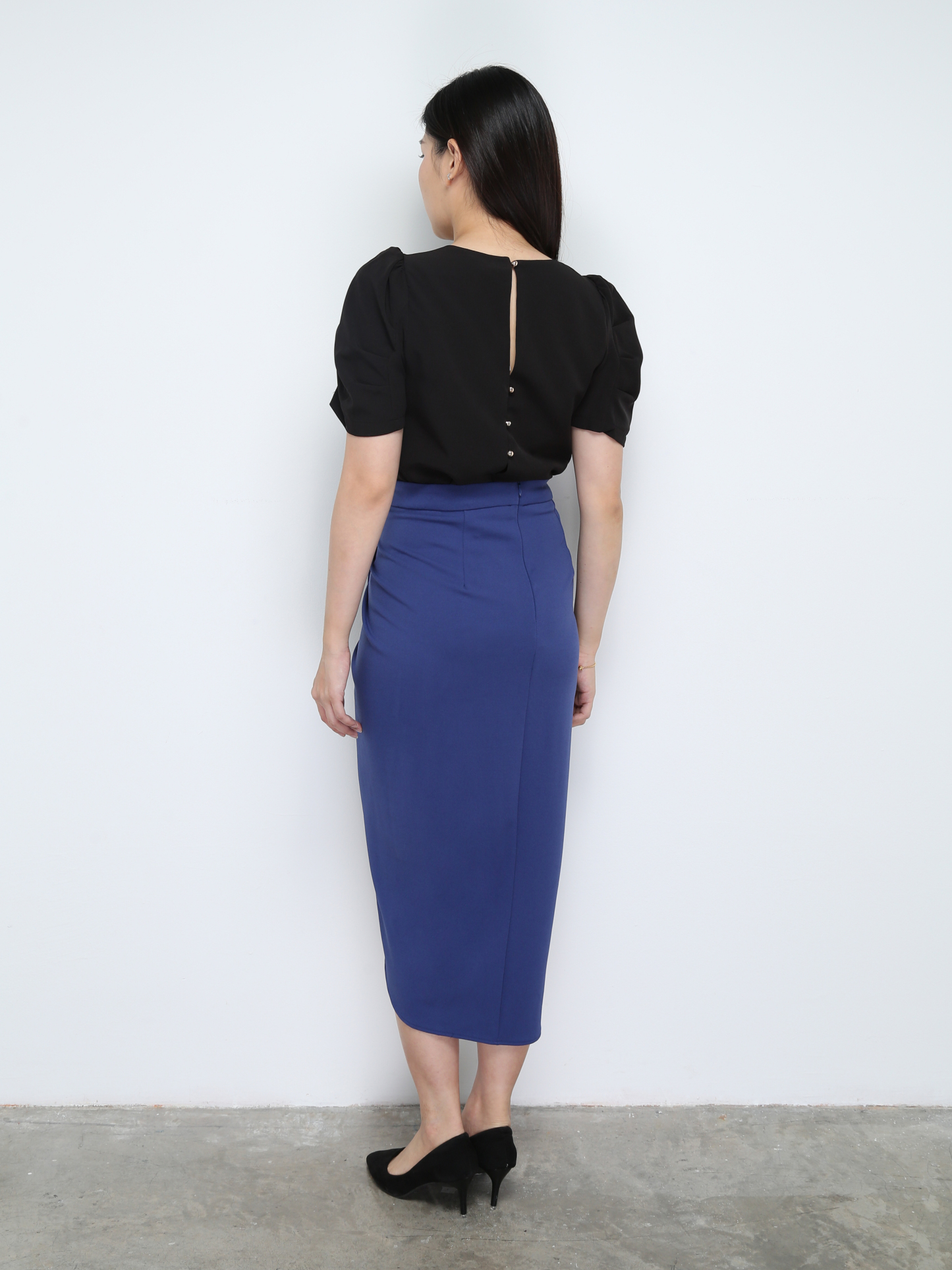 Pleated Long Skirt 28191