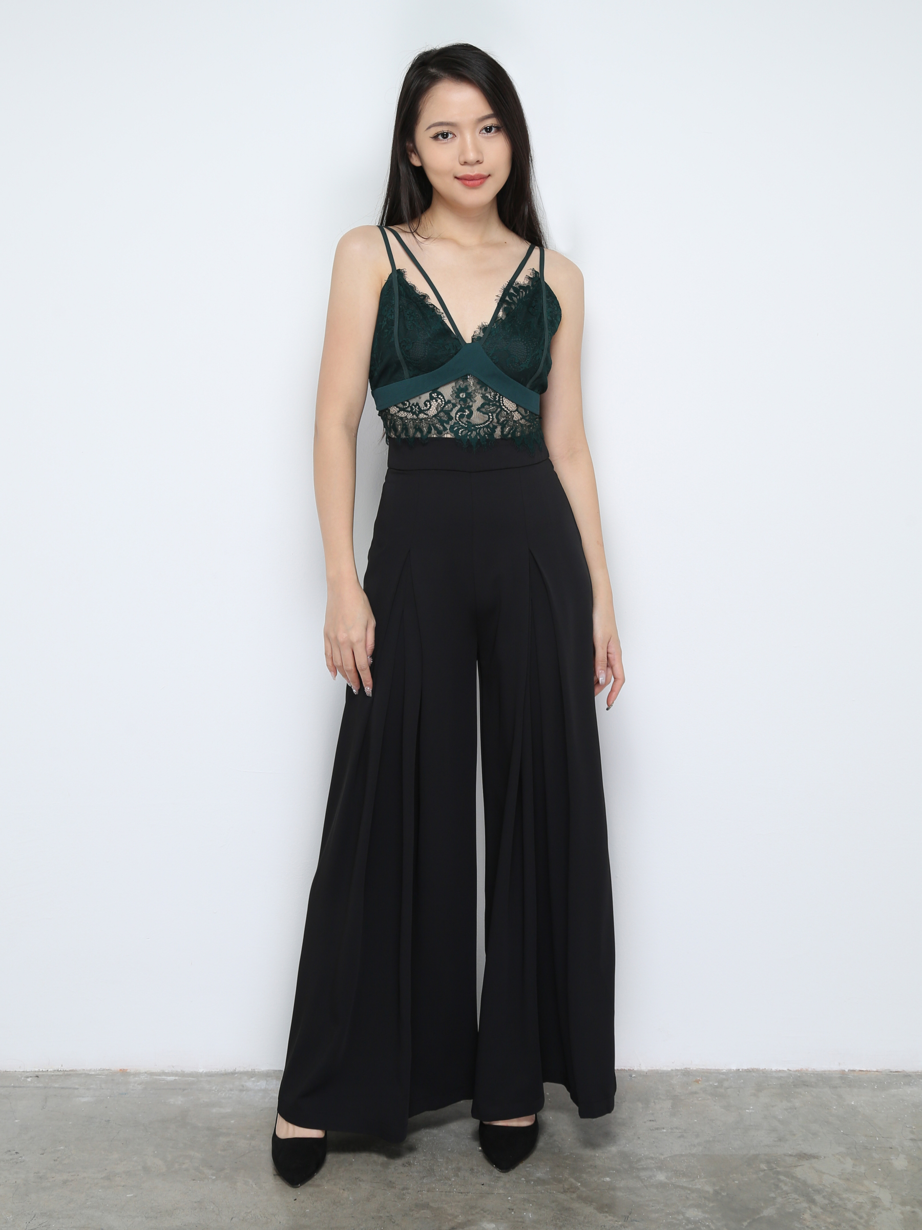 Sleeveless With Lace Bralette 28246