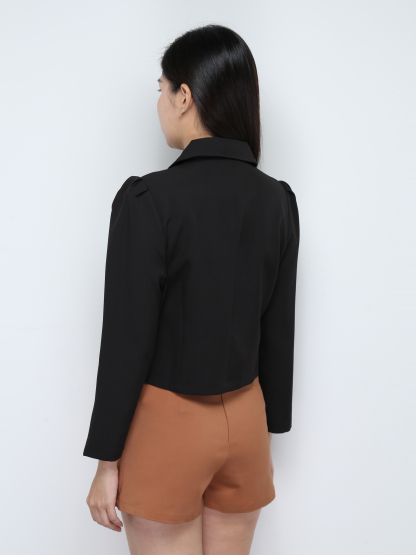 High Waist Side Pocket Wrap Skirt Pants 28291