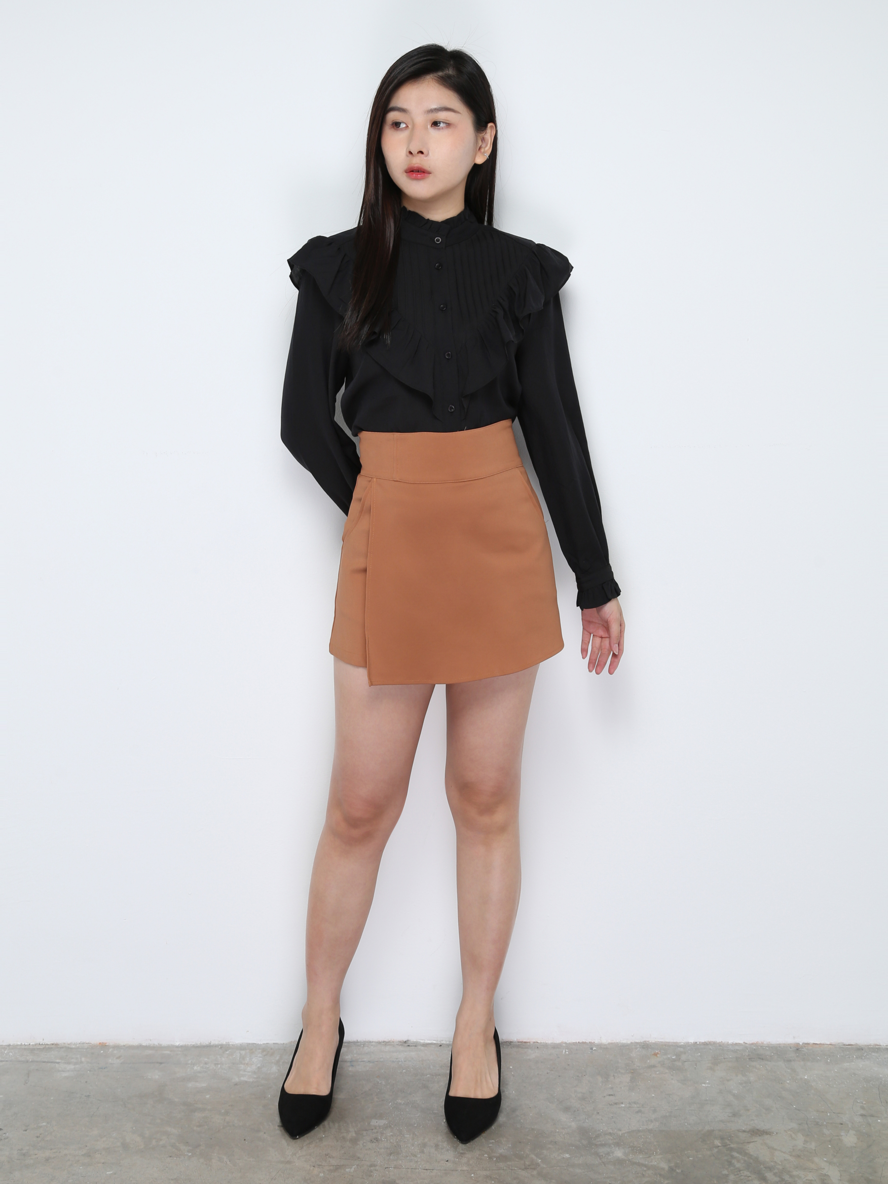 Ruffles Long Sleeve Blouse 28278