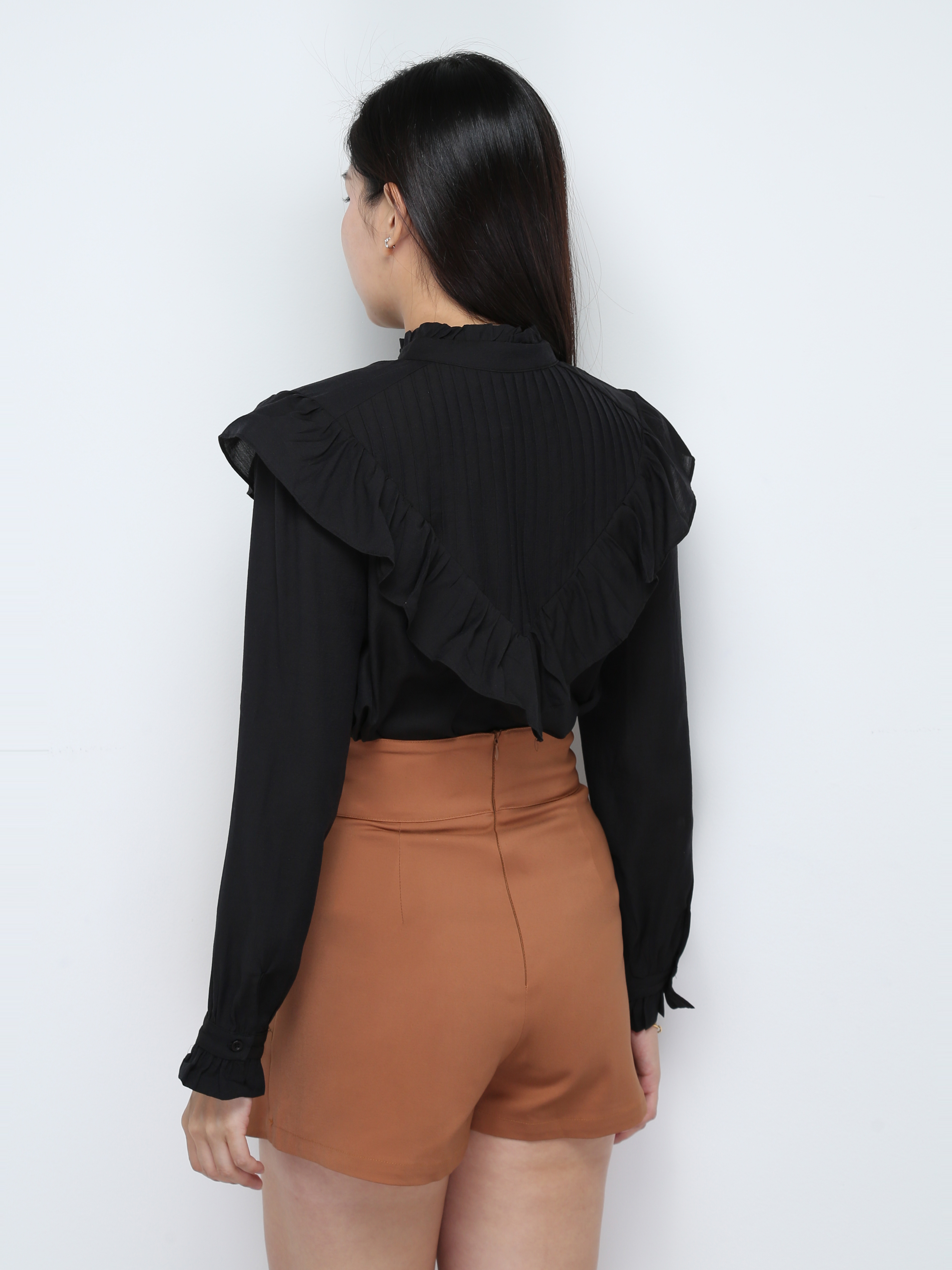 Ruffles Long Sleeve Blouse 28278