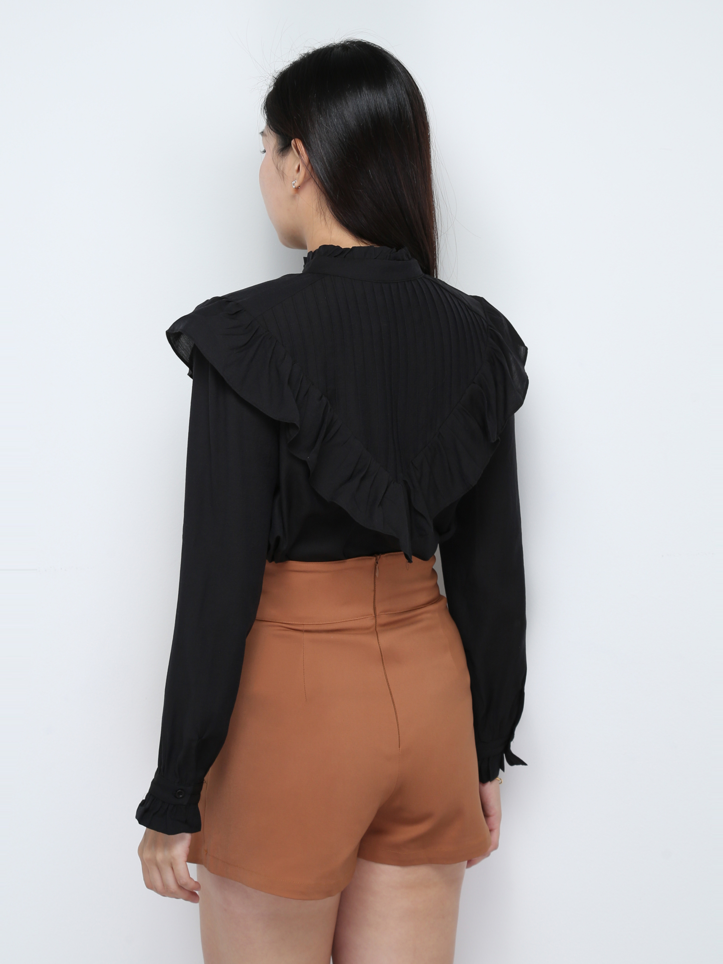 Ruffles Long Sleeve Blouse 28278