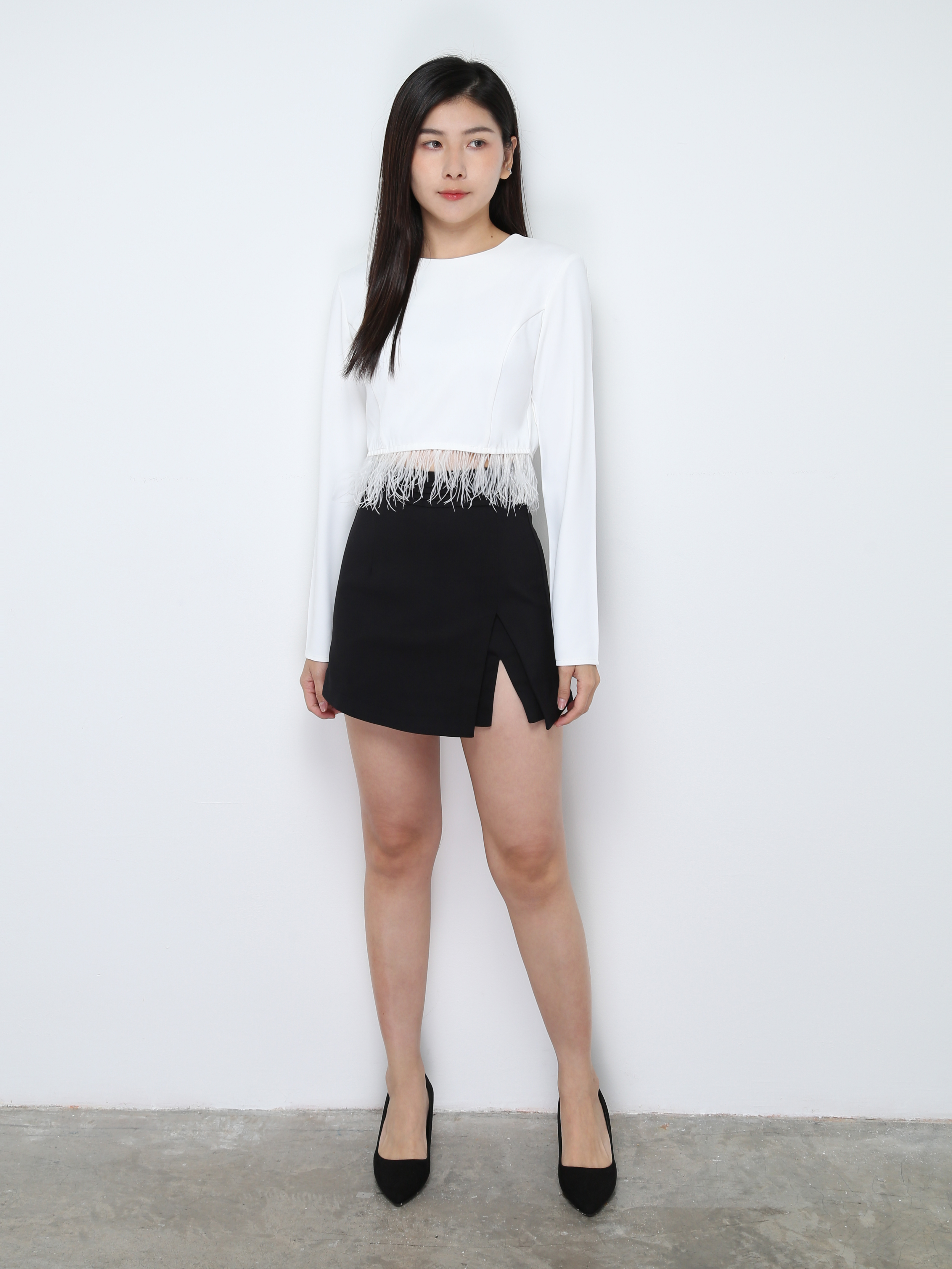 Long Sleeve Tassel Top 28336