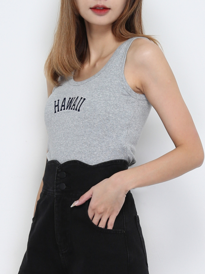 Sleeveless Crop Top 28457