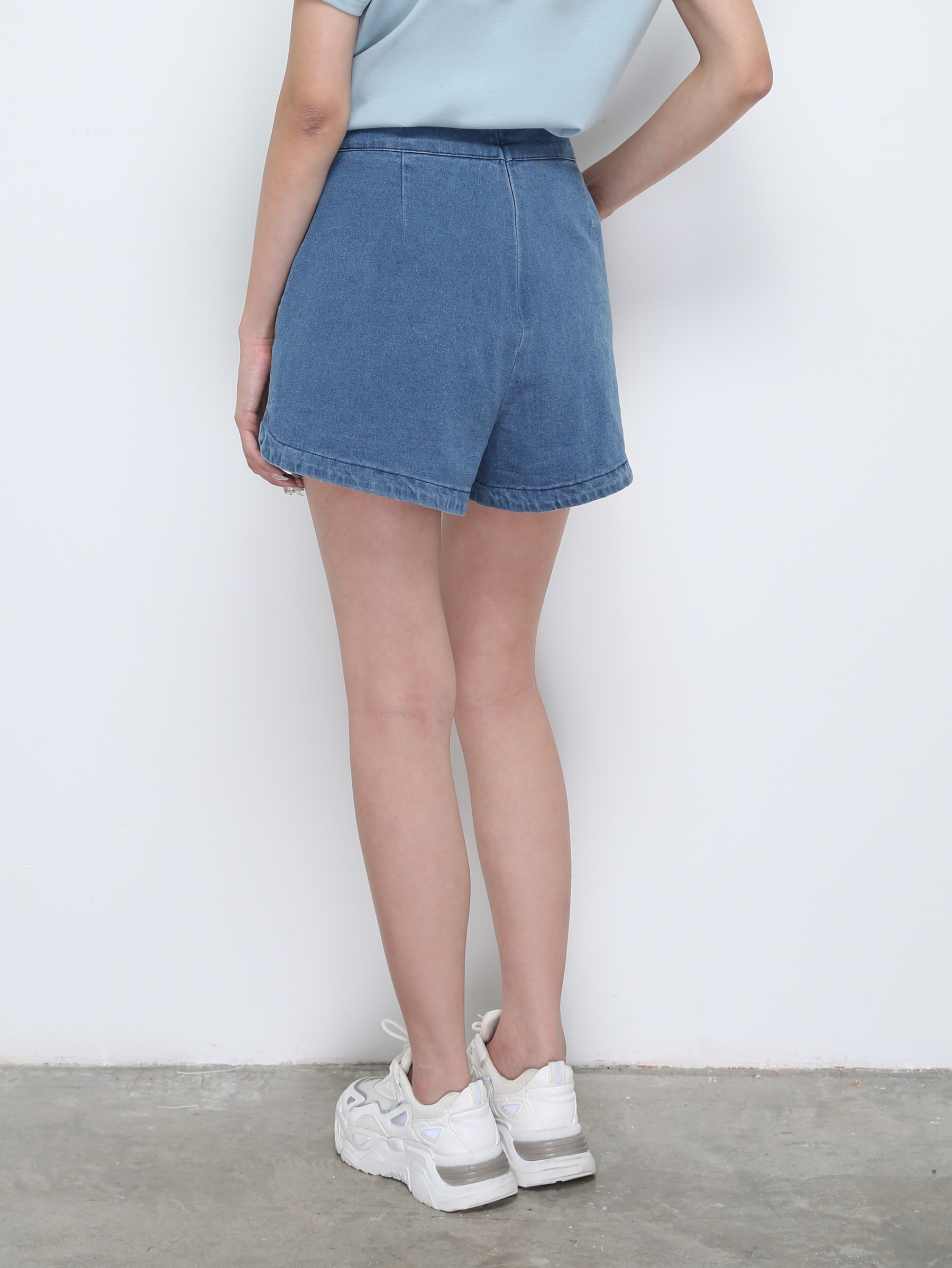 Denim Short Pants 28472