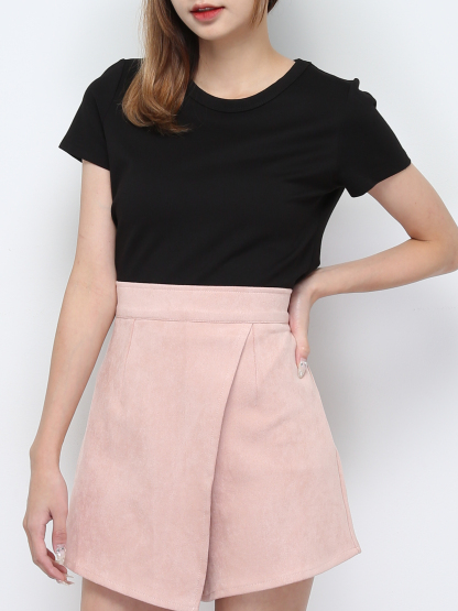 High Waist Wrap Skirt pants 28718