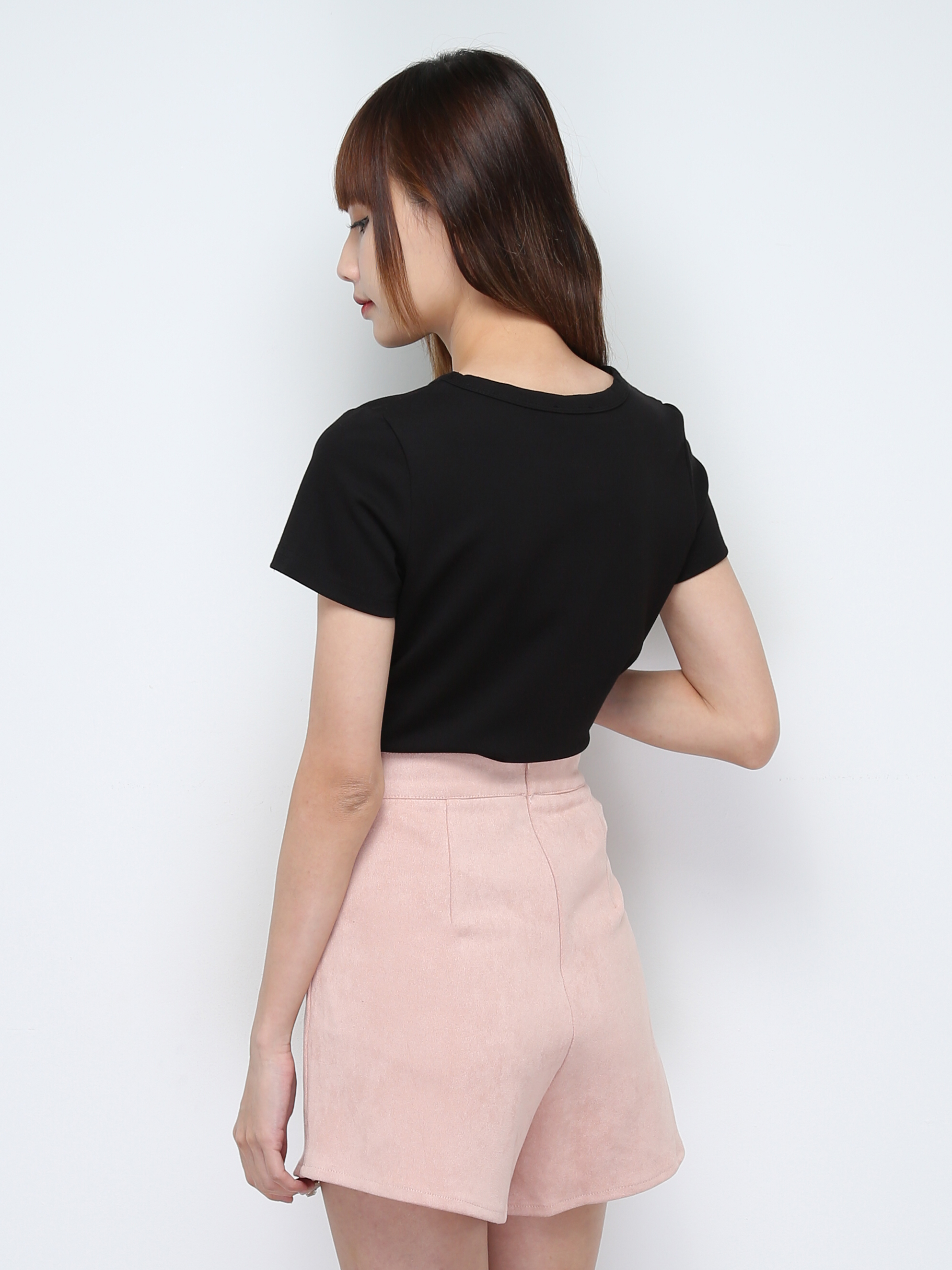 High Waist Wrap Skirt pants 28718