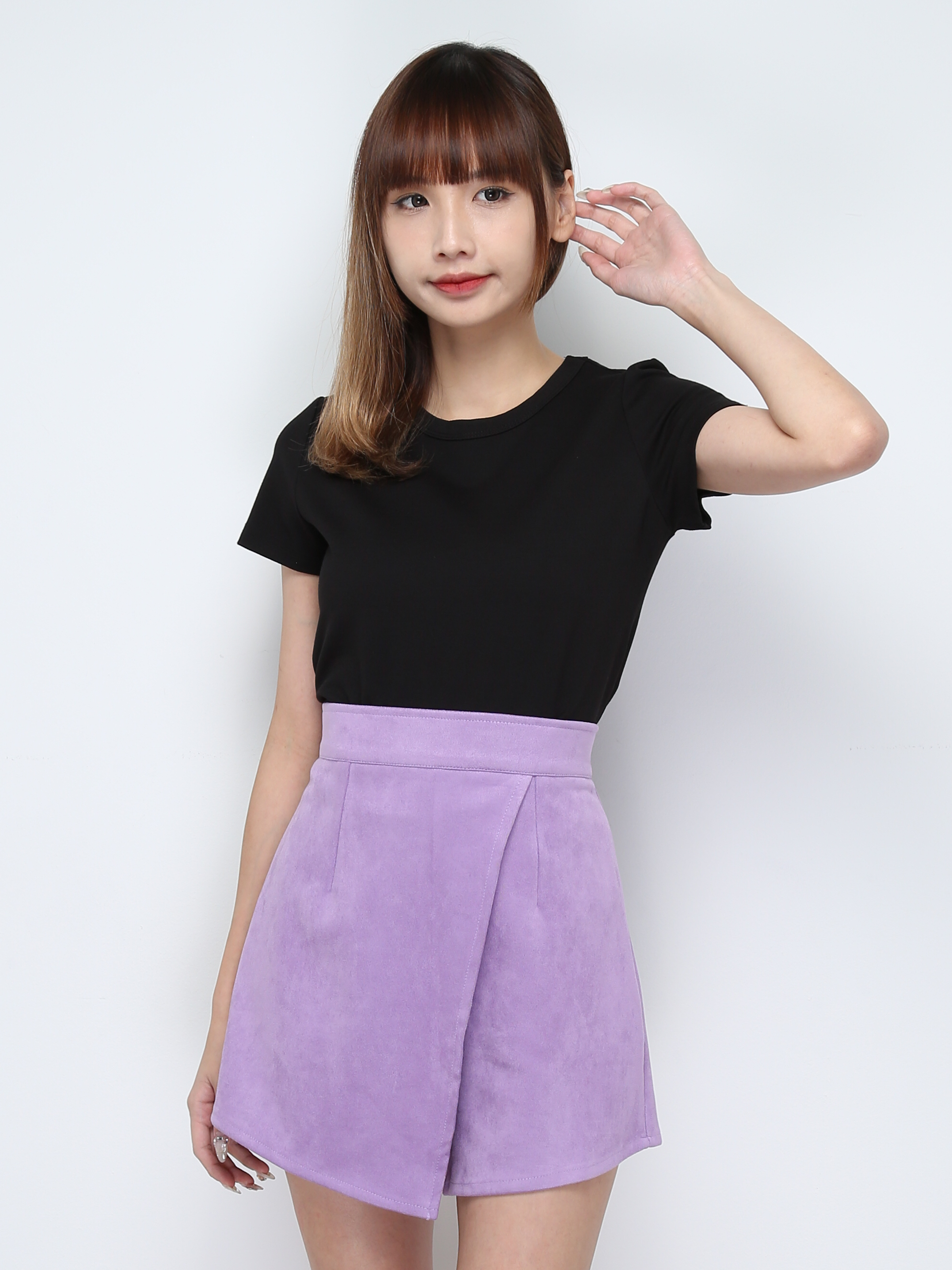 High Waist Wrap Skirt pants 28718