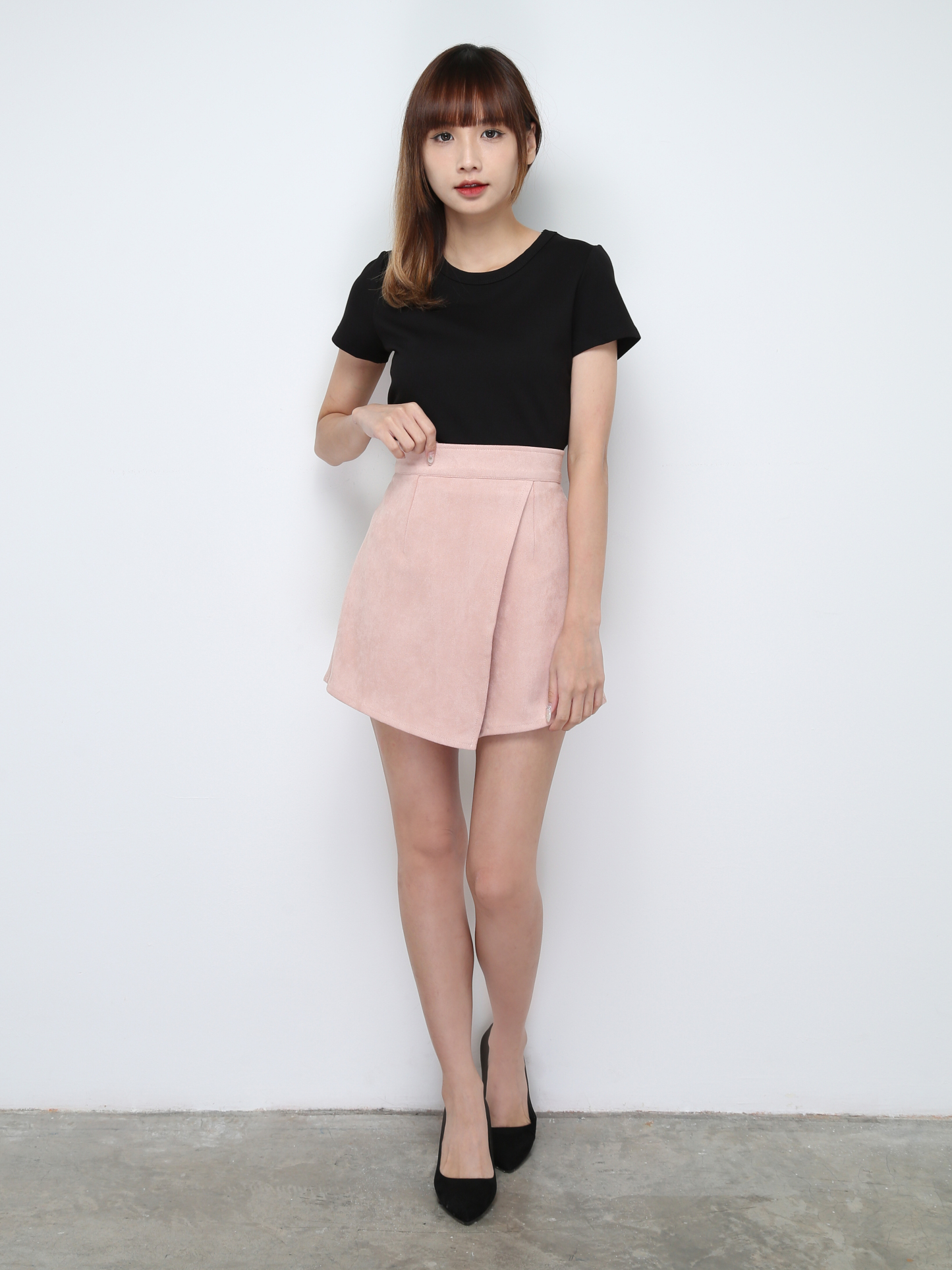 High Waist Wrap Skirt pants 28718