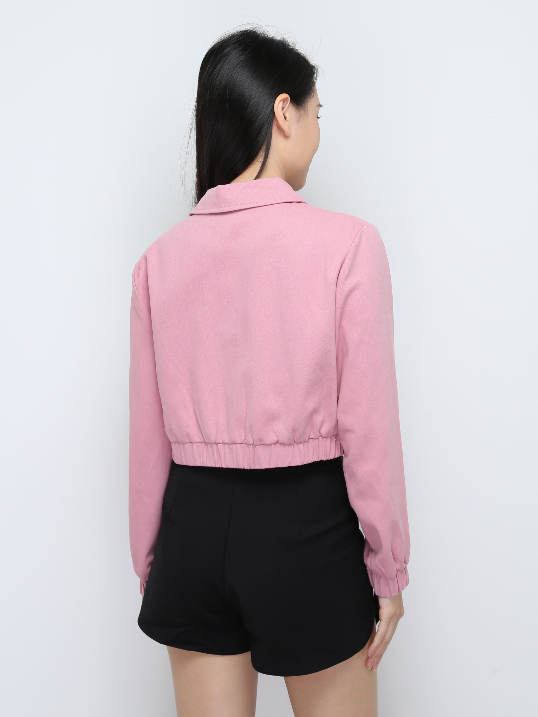 High Waist Side Pocket Short pants 28539