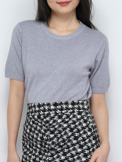 High Waist Pleated With Ruffles Skirt 28739