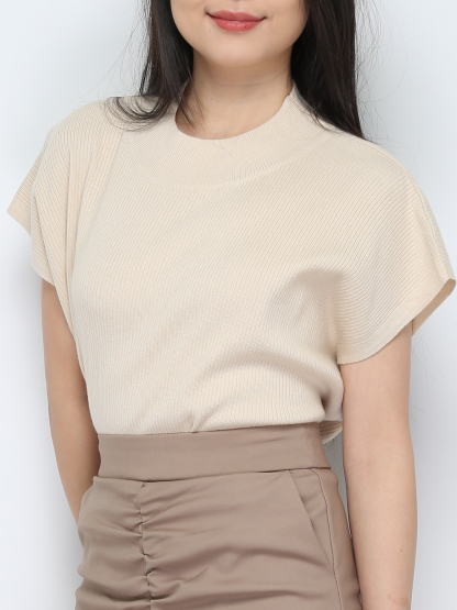 High Waist Pleated With Ruffles Skirt 28739