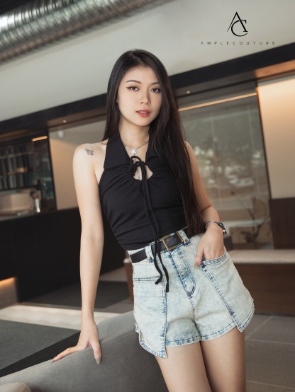 Sleeveless Halter Top 28799