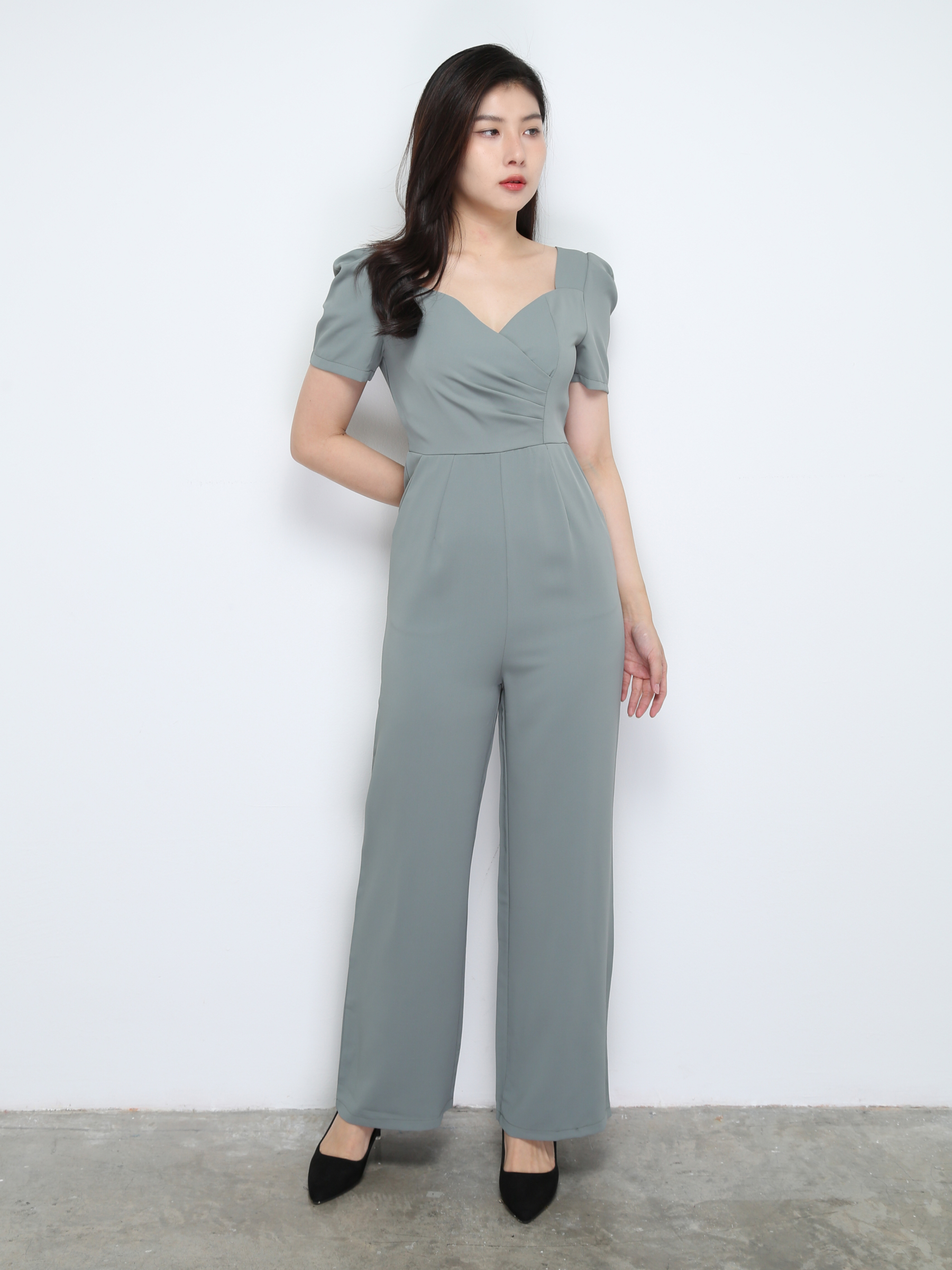 Sweetheart Neckline Jumpsuit 28816