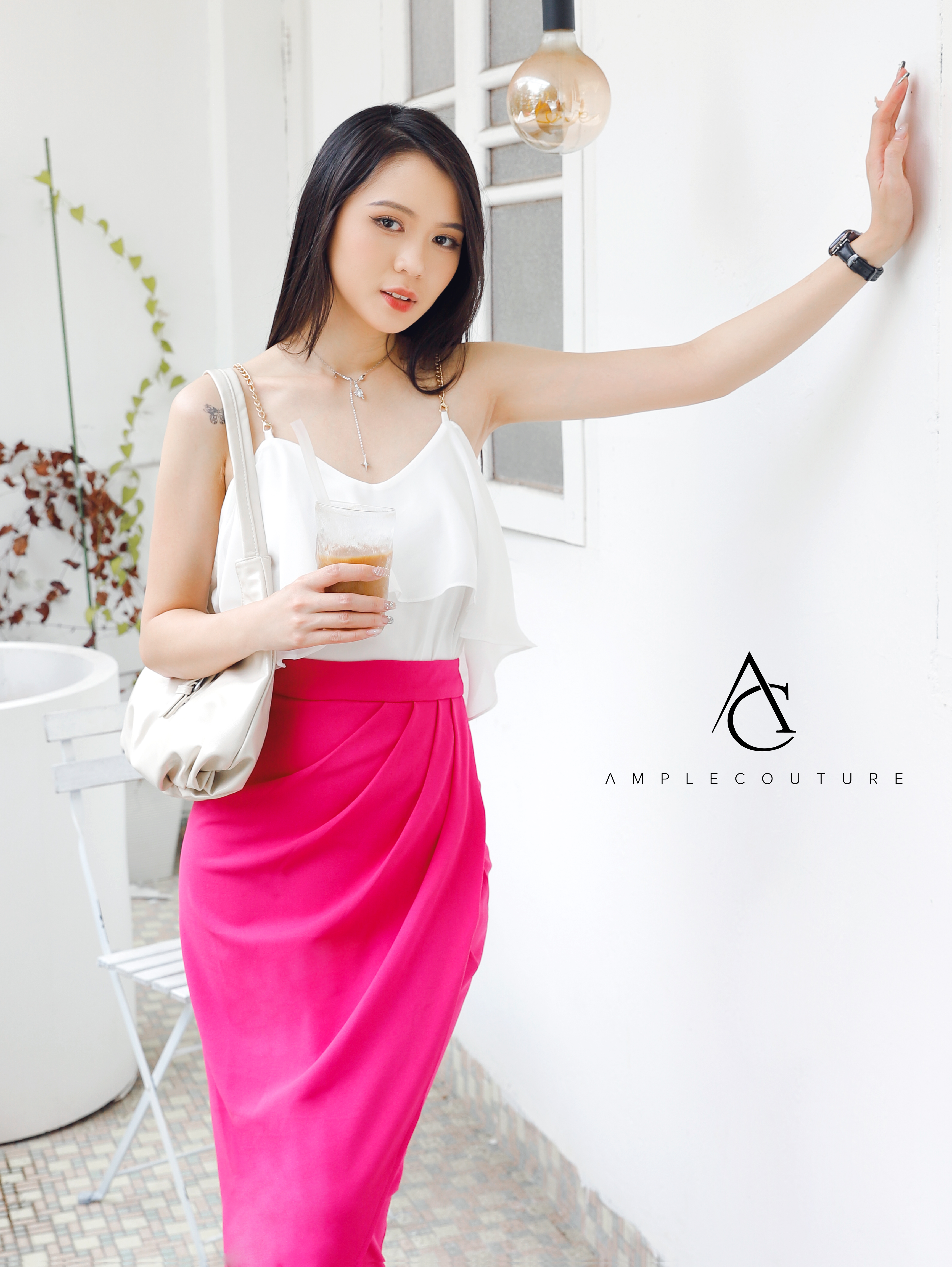 Pleated Long Skirt 28191